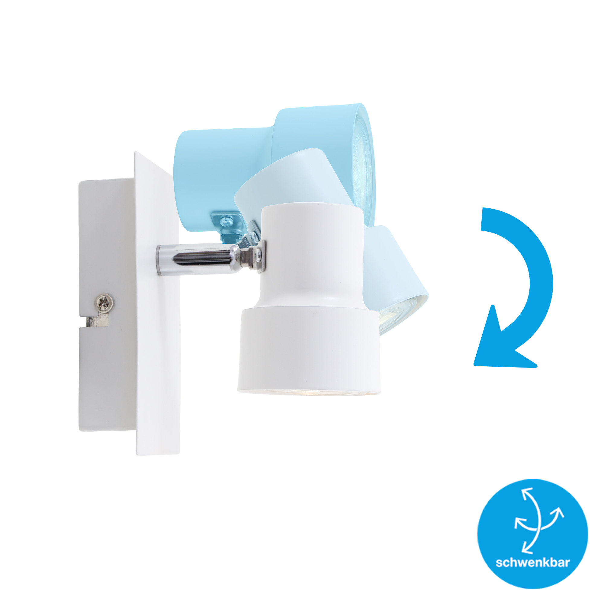 Briloner LED Spot, Deckenleuchte, weiß