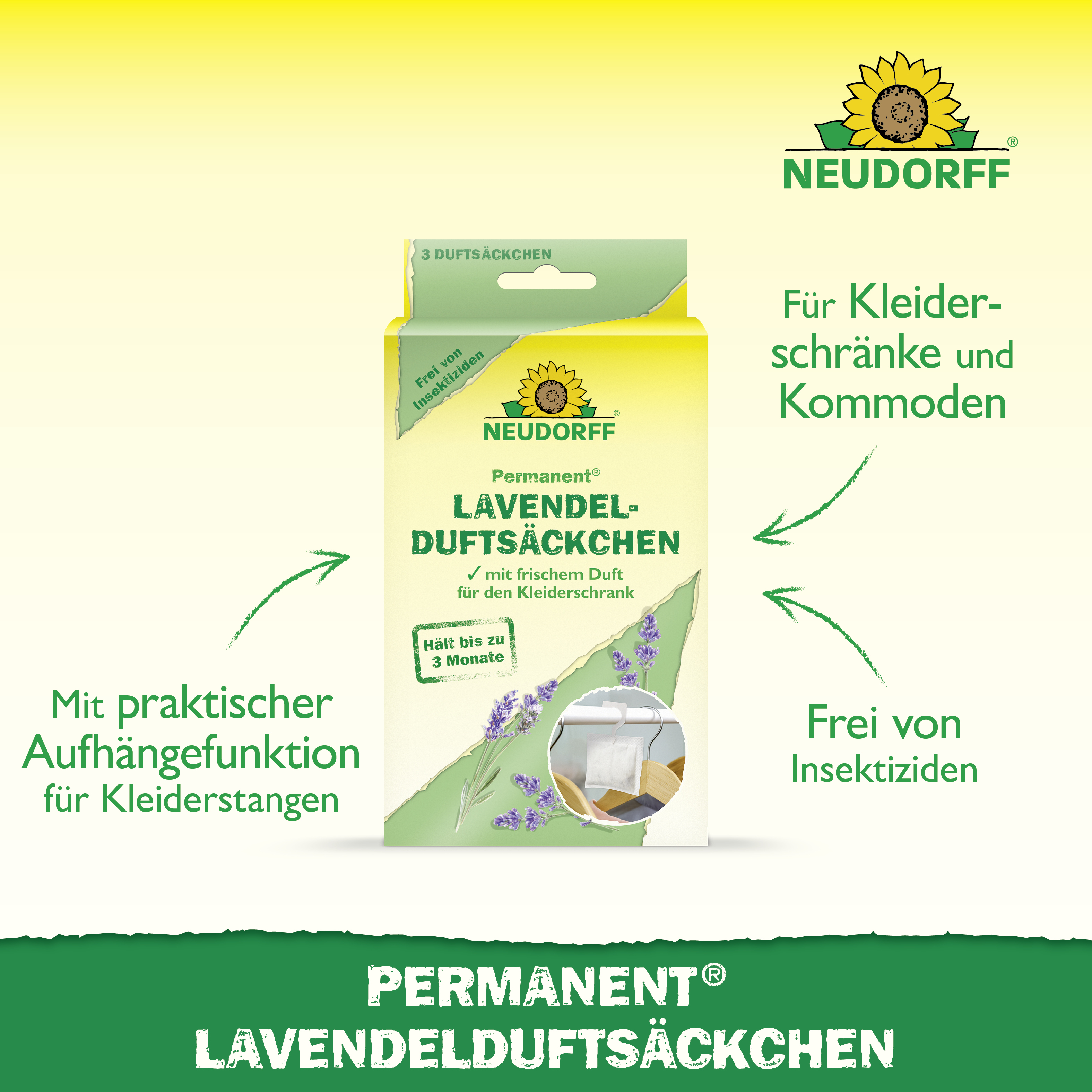 Neudorff Permanent Lavendelduftsäckchen