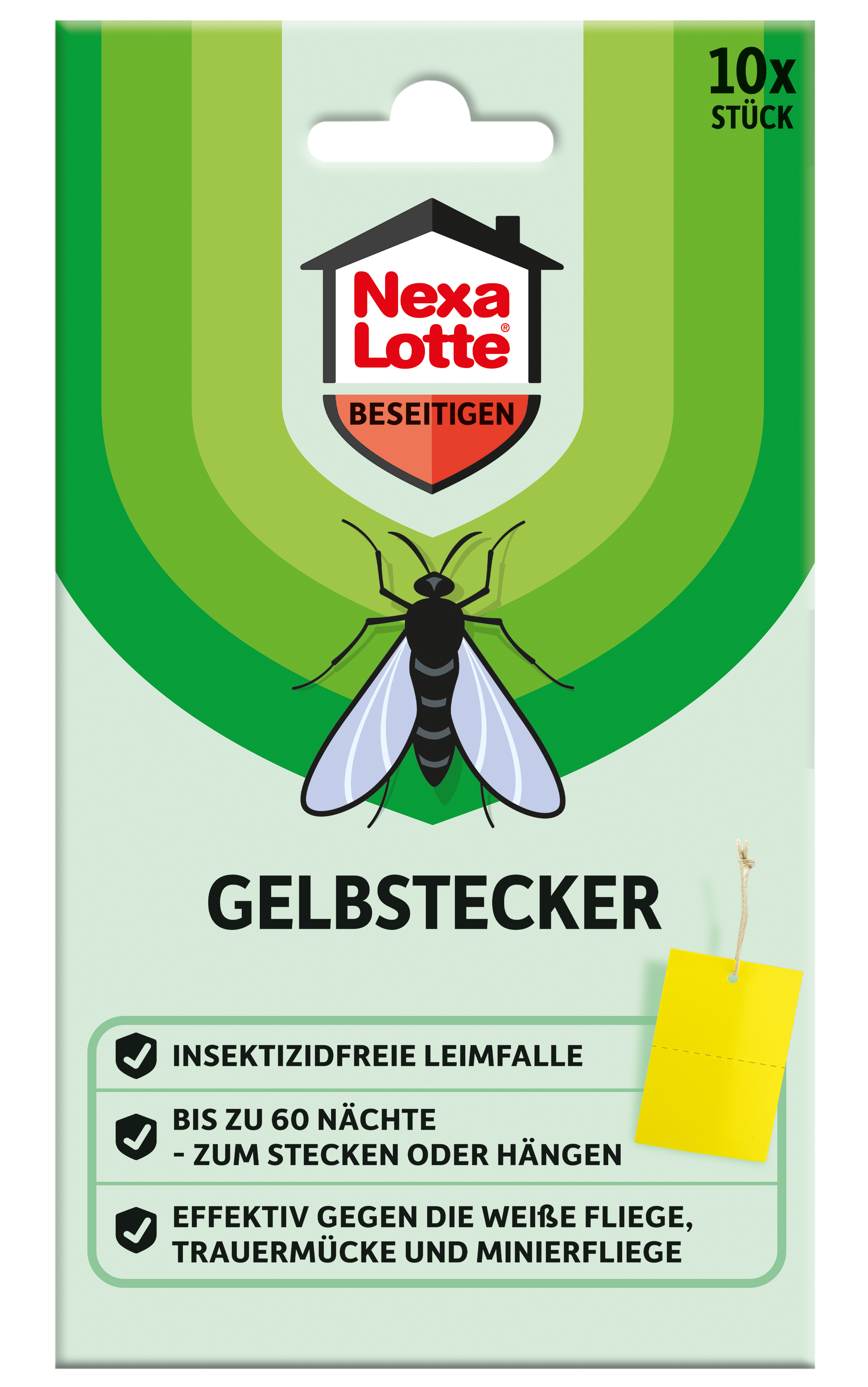 Nexa Lotte Gelbstecker 10 Stück