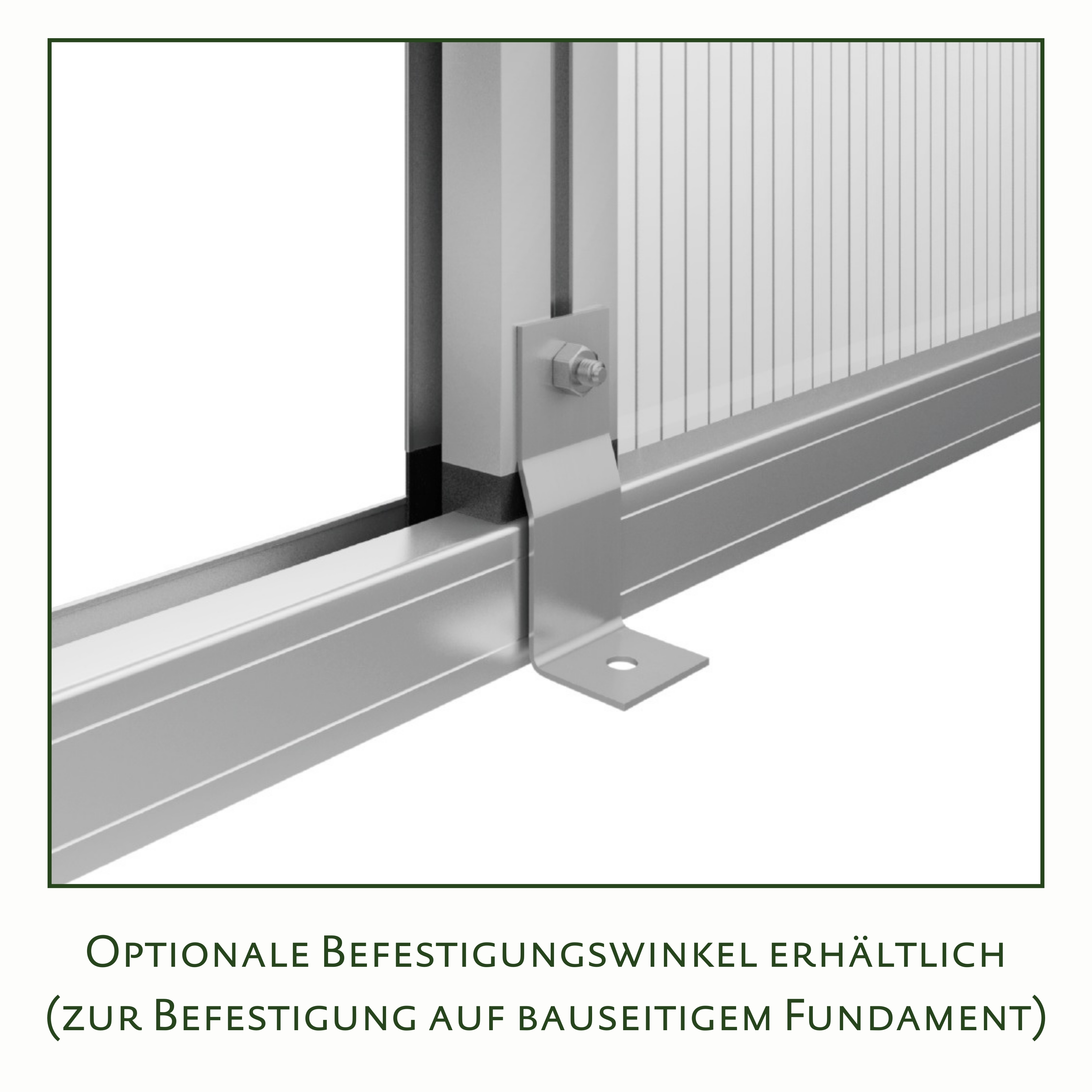 KGT Gewächshaus Enzian IV, pressblank