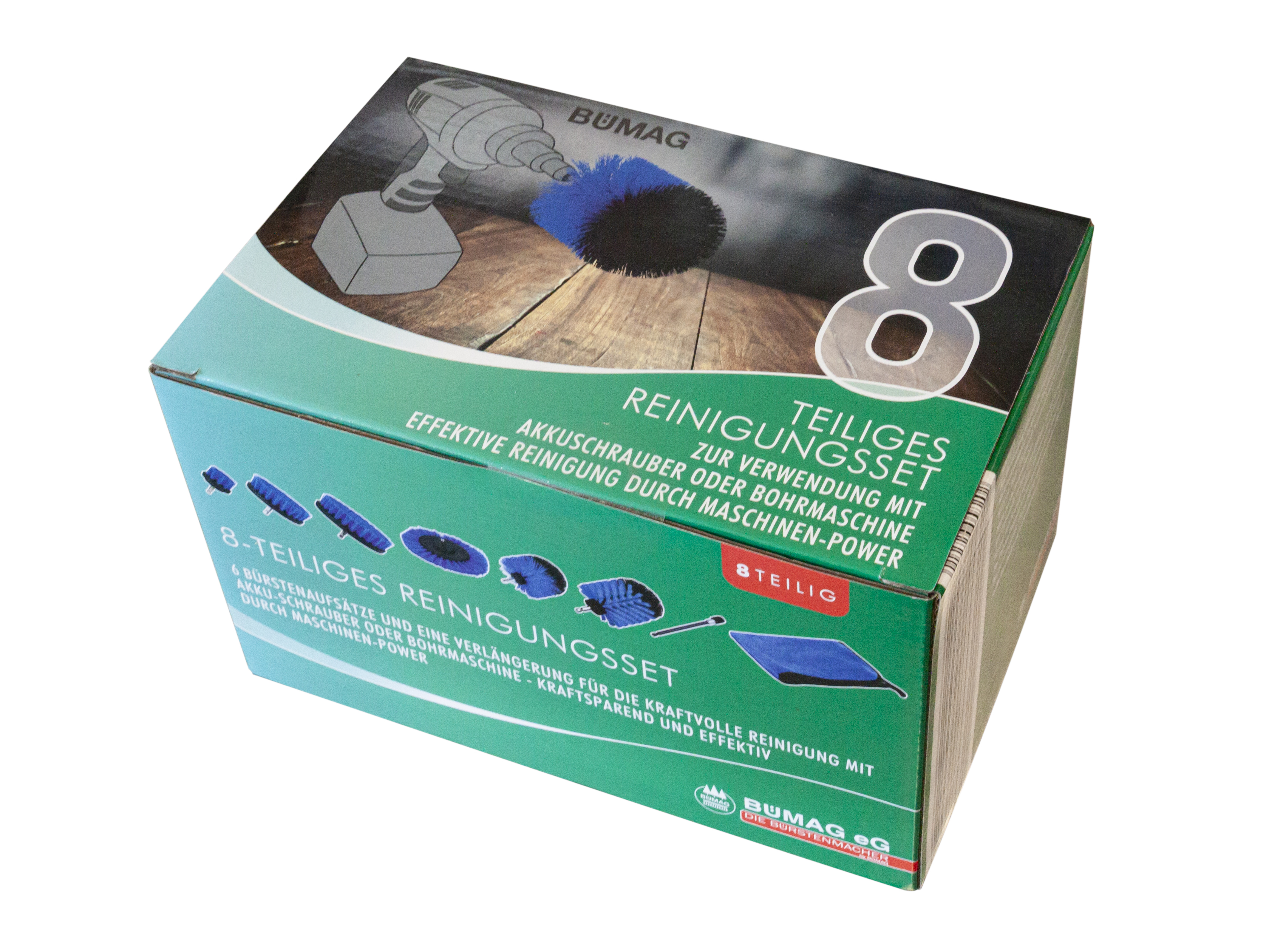 Bümag Reinigungs-Set für Akku-Schrauber, 8-teilig Bümag Reinigungs-Set für Akku-Schrauber, 8-teilig