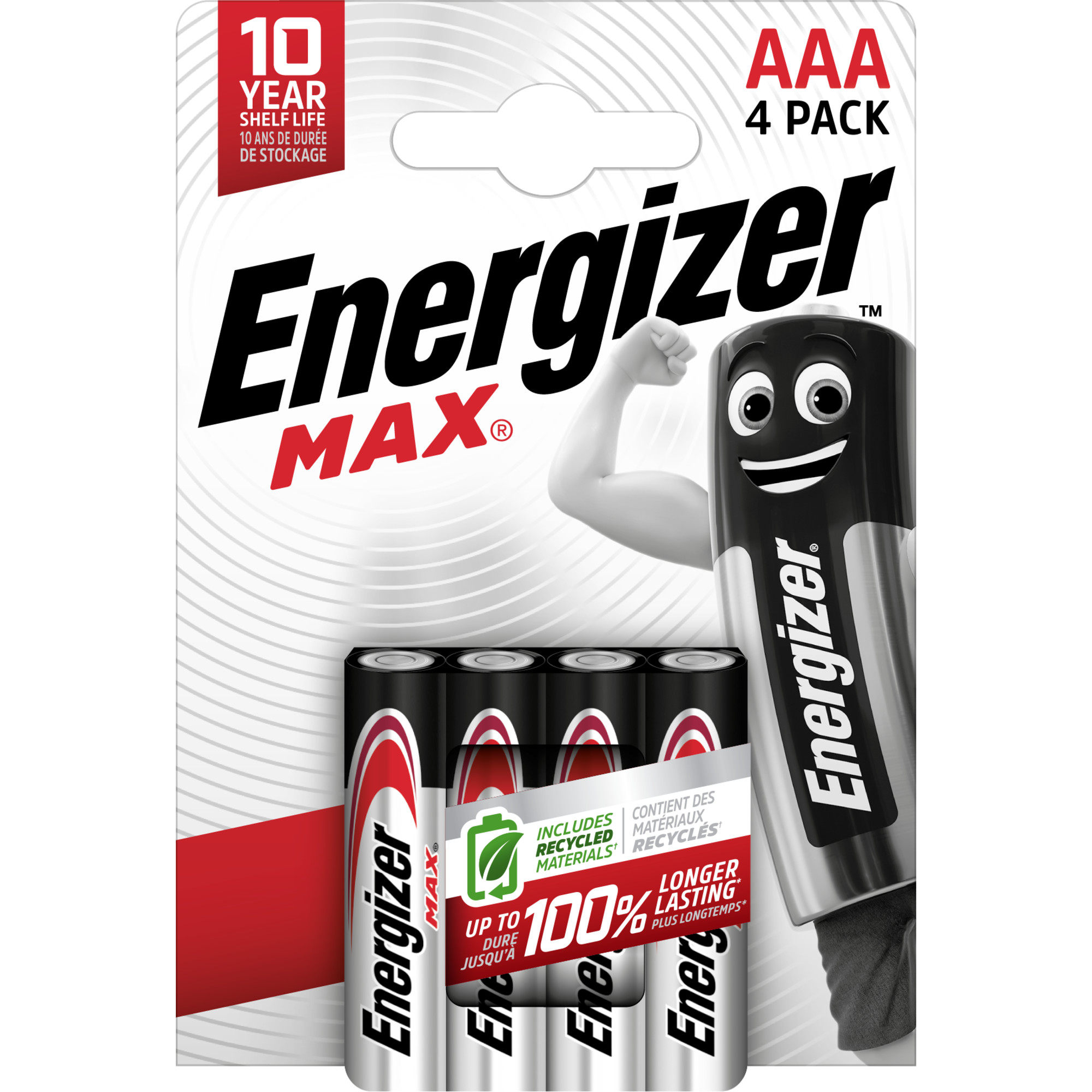 Energizer Max Micro (AAA), 4 Stück