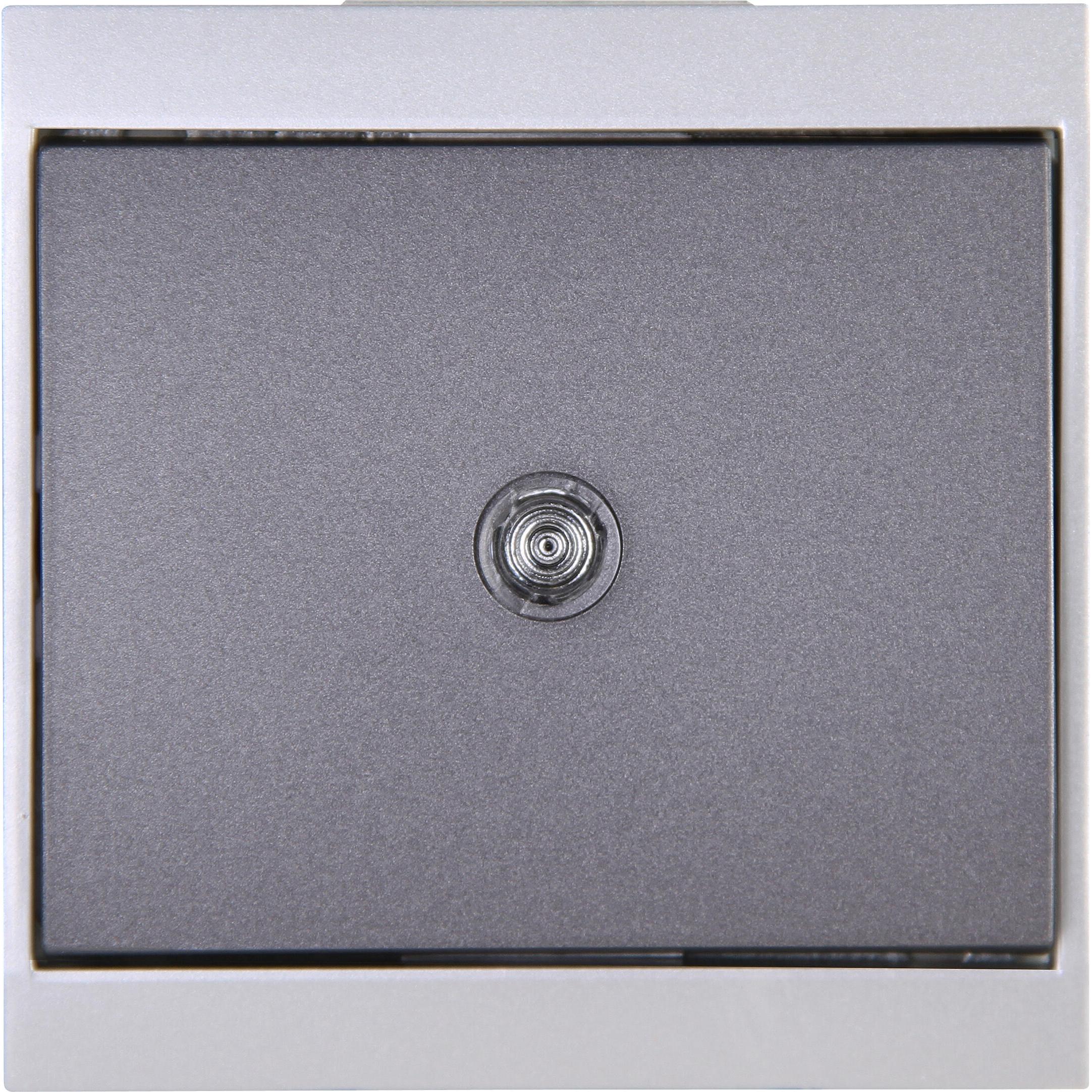 Kopp MALTA Taster beleuchet, anthrazit Kopp MALTA Taster beleuchet, anthrazit