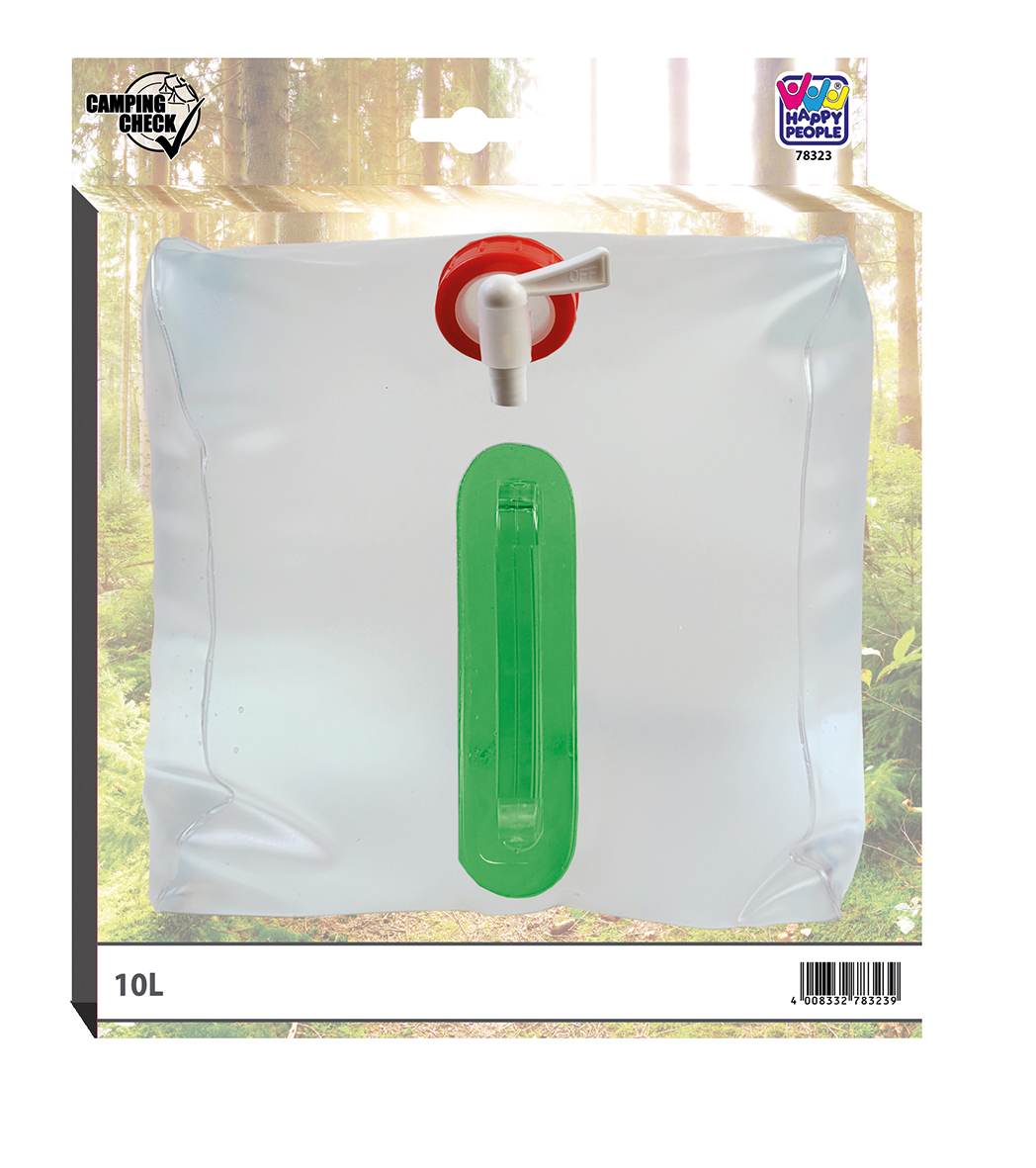 Happy Wasserkanister 20 L, faltbar für Festivals Happy Wasserkanister 20 L, faltbar für Festivals