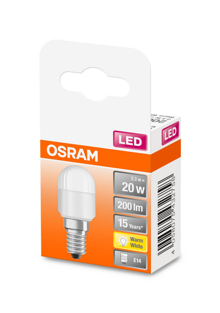 4058075432758_Packaging_image OSRAM LEUCHTMITTEL LED SPECIAL T26 20 2.3 W/2700K E14