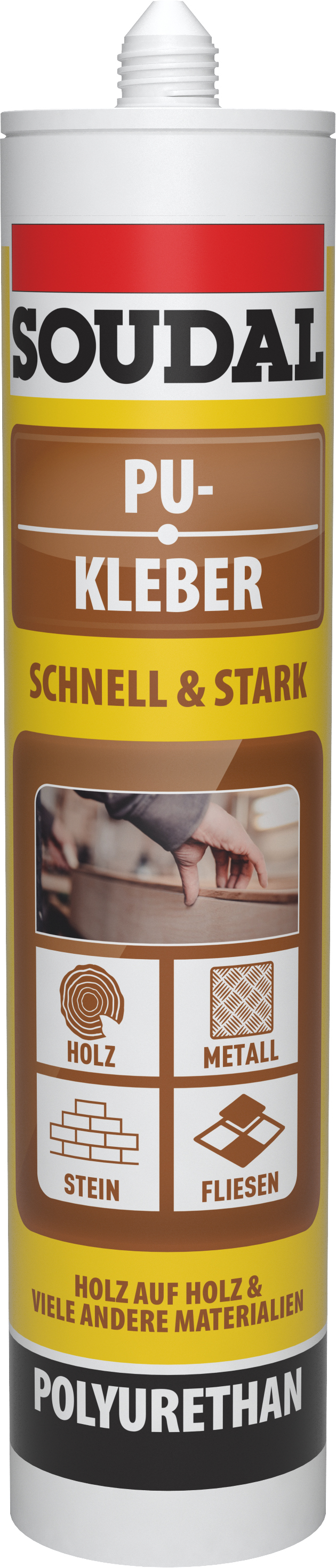Soudal Konstruktionskleber, beige, 425 g Soudal Konstruktionskleber, beige, 425 g