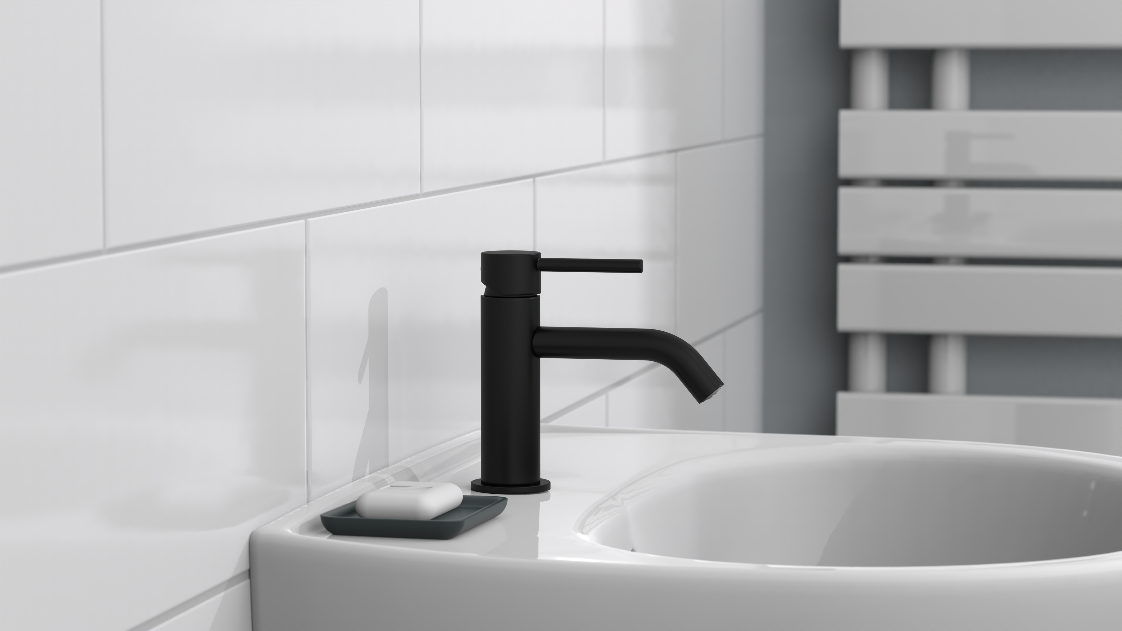 Schütte Standventil Aragon, Schwarz matt Schütte Standventil Aragon, Schwarz matt