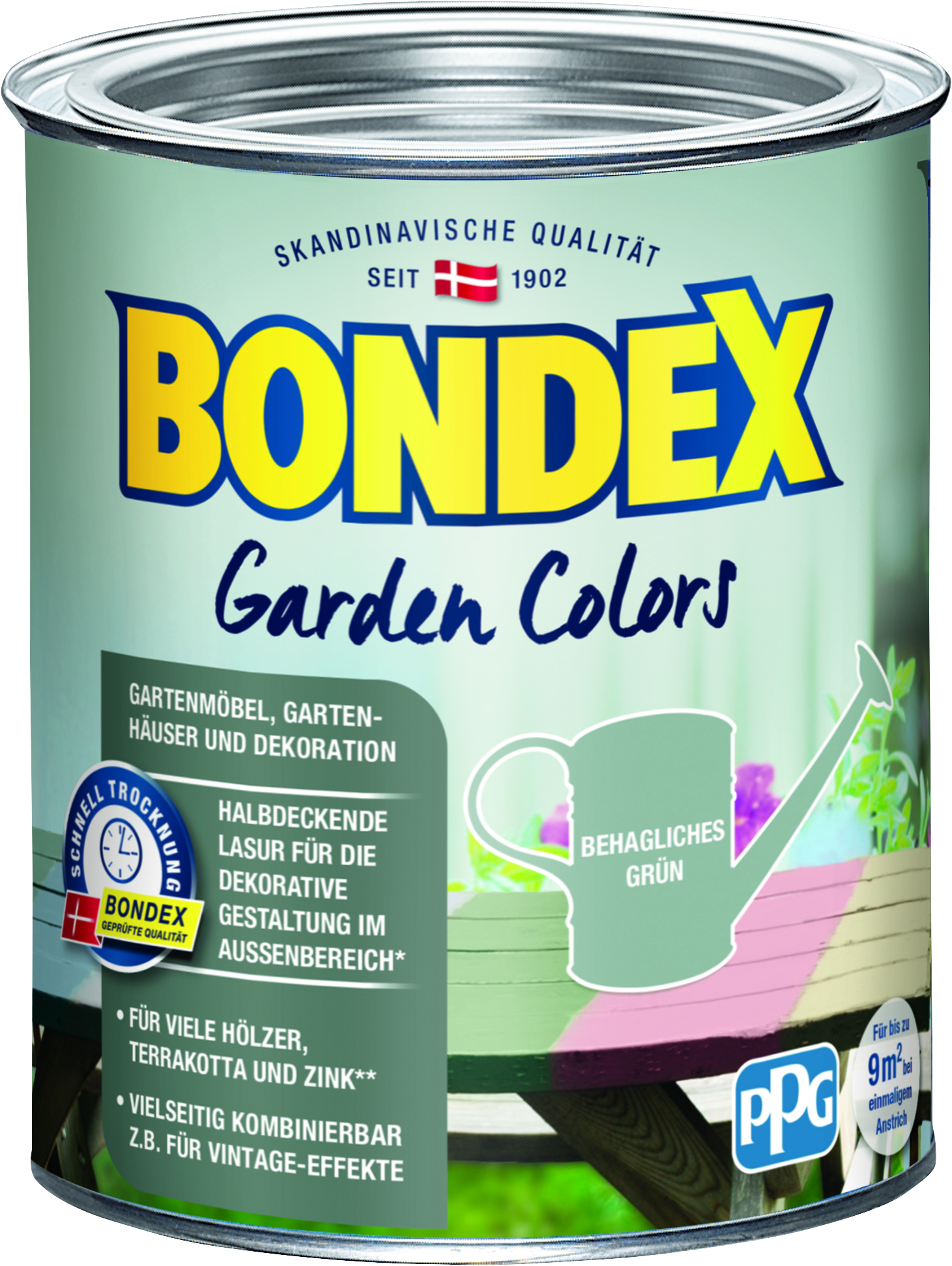 5010426798493CzPa9GDRTYY4v Bondex Garden Colors Behagliches Grün, 750ml