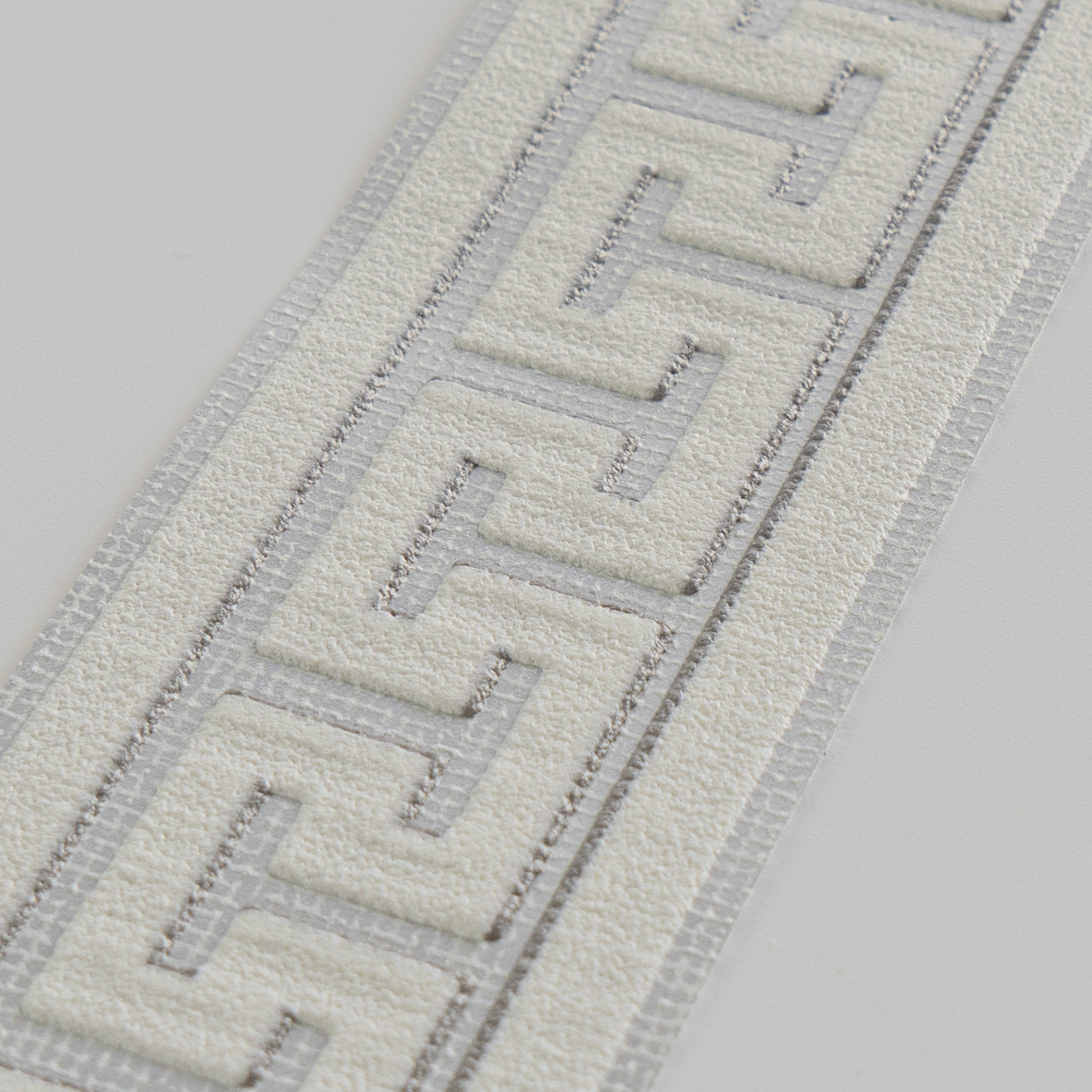 A.S. Création selbstklebende Bordüre, geometrisch grau beige – griechisches muster modern A.S. Création selbstklebende Bordüre, geometrisch grau beige – griechisches muster modern