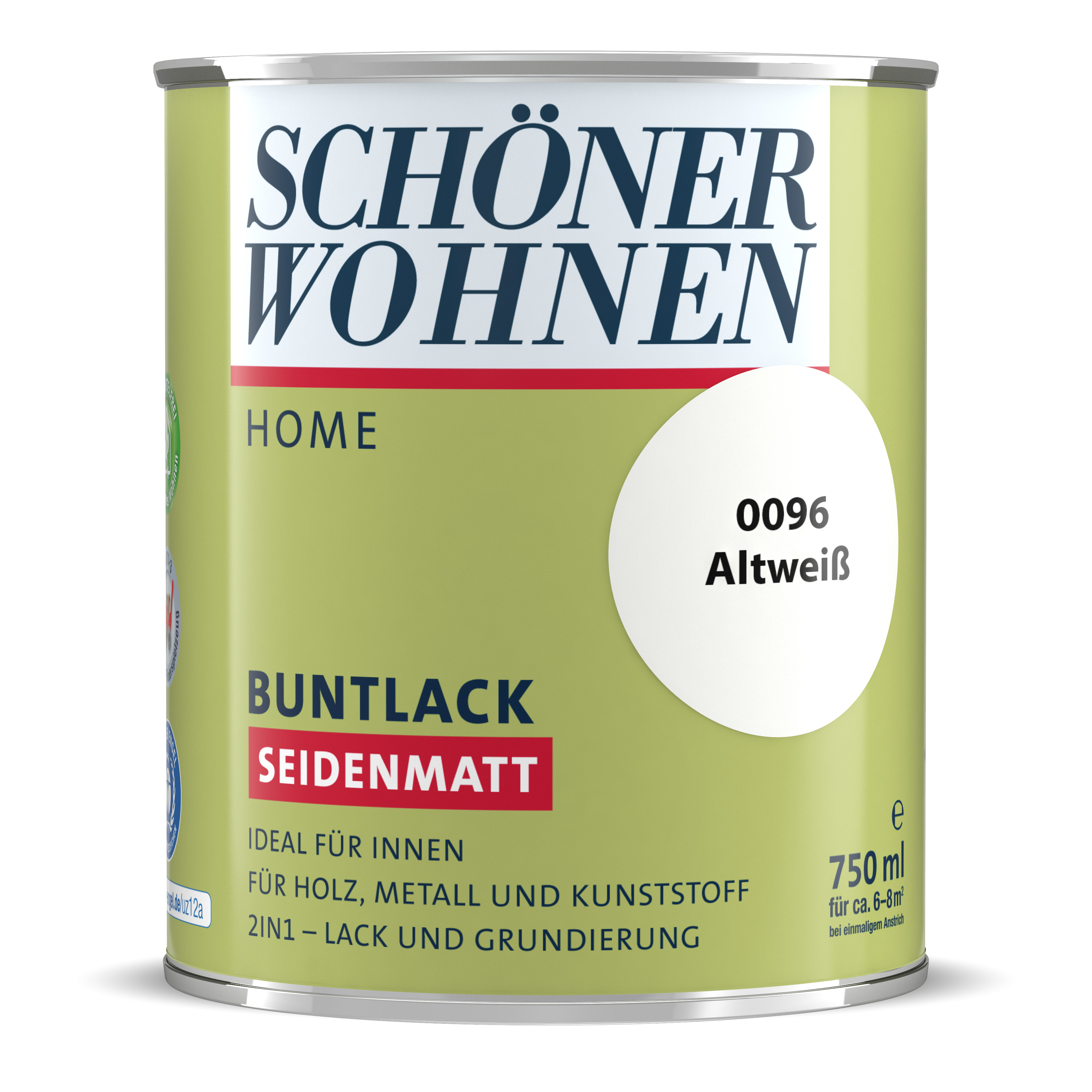 SW_2449-0750-0096 Schöner Wohnen Home Buntlack, seidenmatt, altweiß