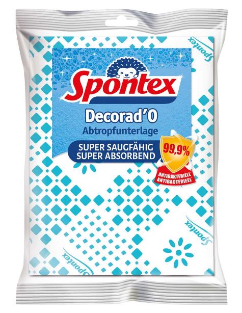 Abtropfunterlage Spontex Abtropfunterlage Decorad´O, 1er