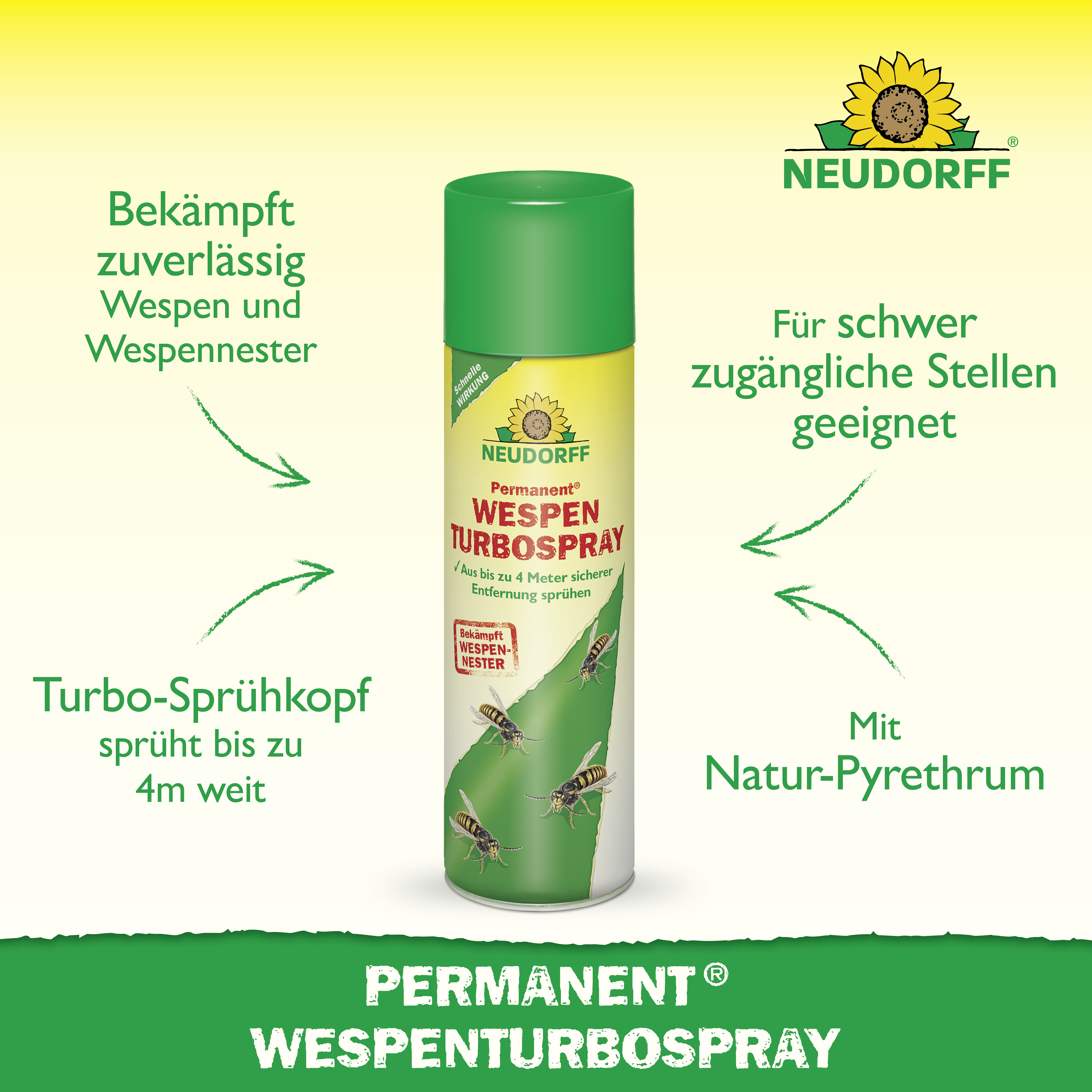 Neudorff Permanent WespenTURBOSpray