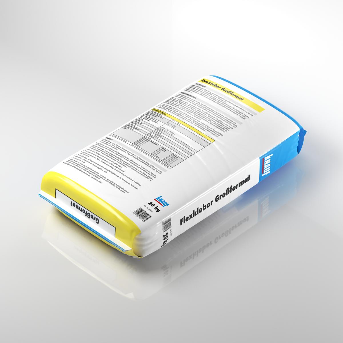 4006379104185_Flexkleber-Grossformat-20kg_Produkt_2 Knauf Flexkleber Großformat, 20 kg