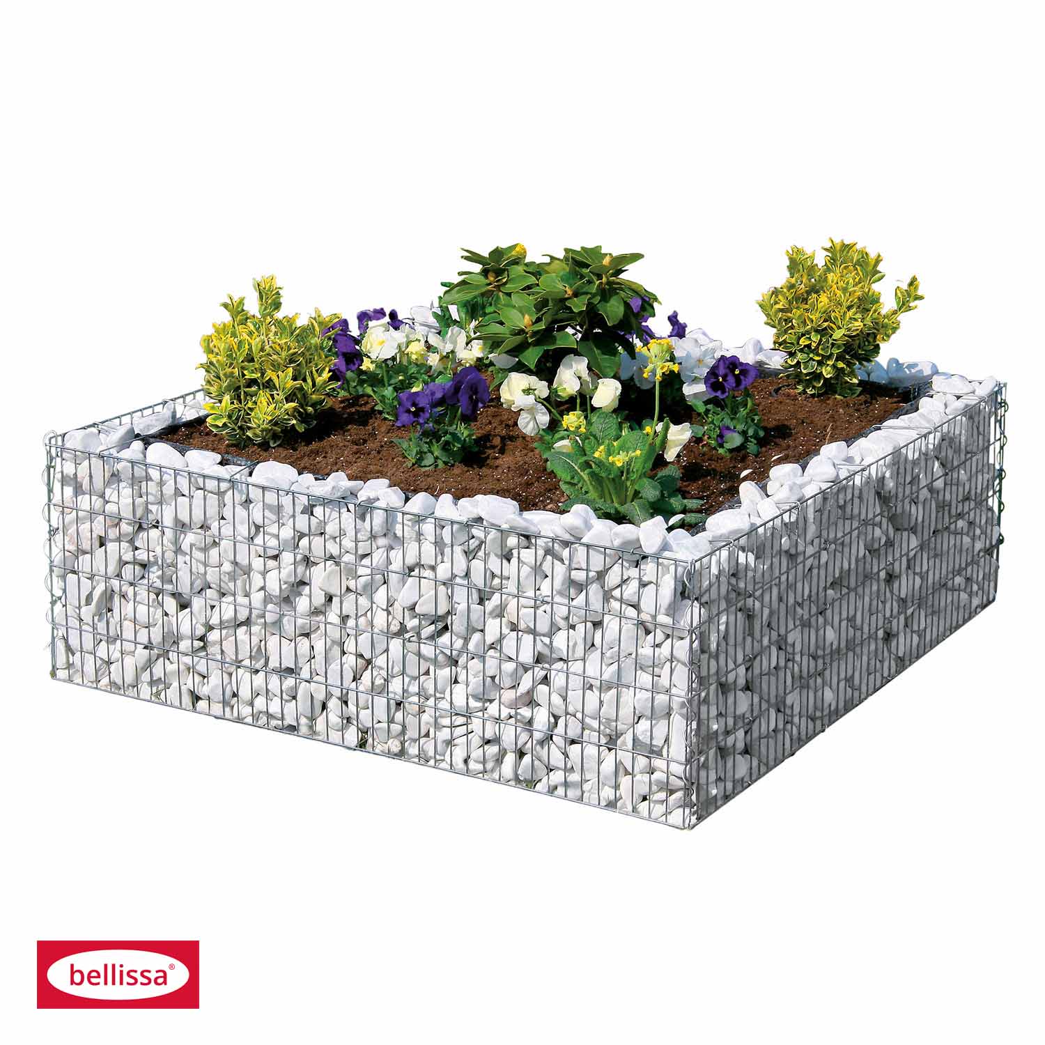 HOCHBEET 4-ECK PREMIUM 120X120X40CM 