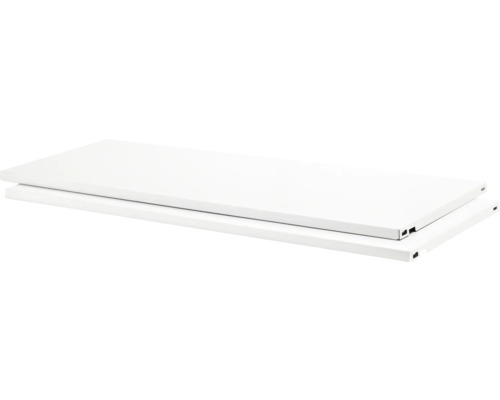 Dolle Regal Steelboard-Set, weiß, 800 x 300 mm