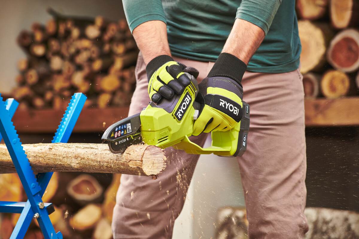 Ryobi Akku-Kettensäge RY18PSX10A-0 18V Ryobi Akku-Kettensäge RY18PSX10A-0 18V