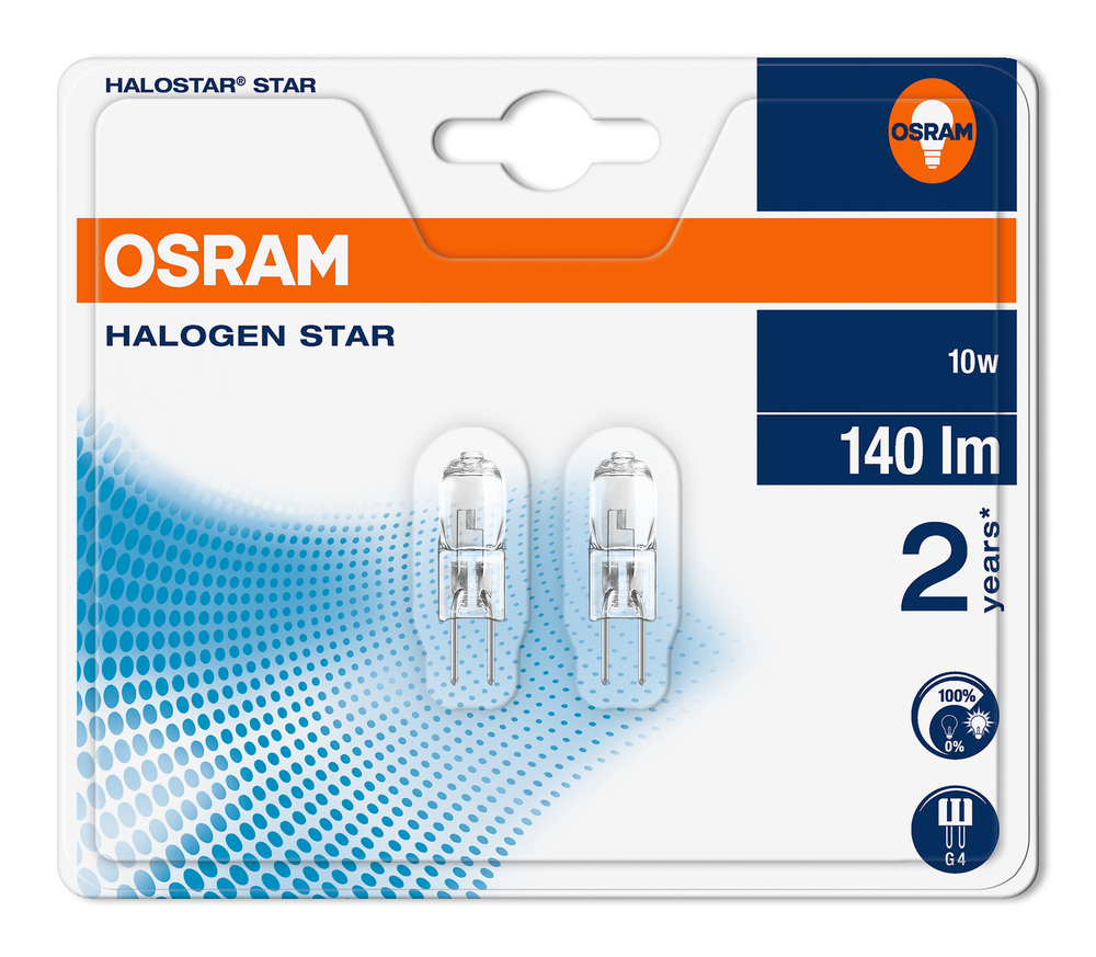 OSRAM LEUCHTMITTEL HALOSTAR STAR 10W G4