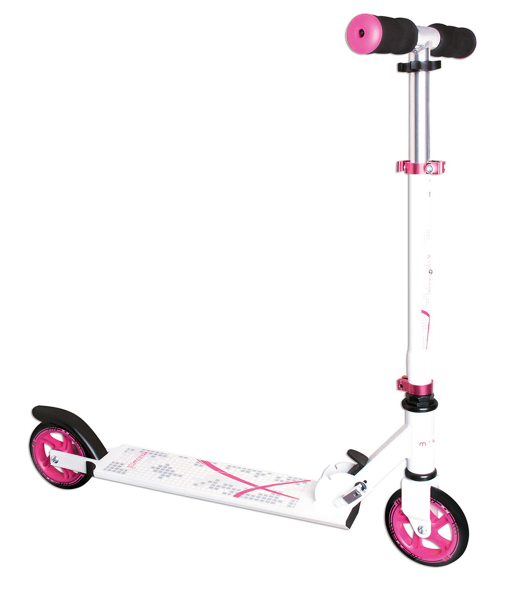 muuwmi Aluminium Scooter 125 mm weiß-pink muuwmi Aluminium Scooter 125 mm weiß-pink