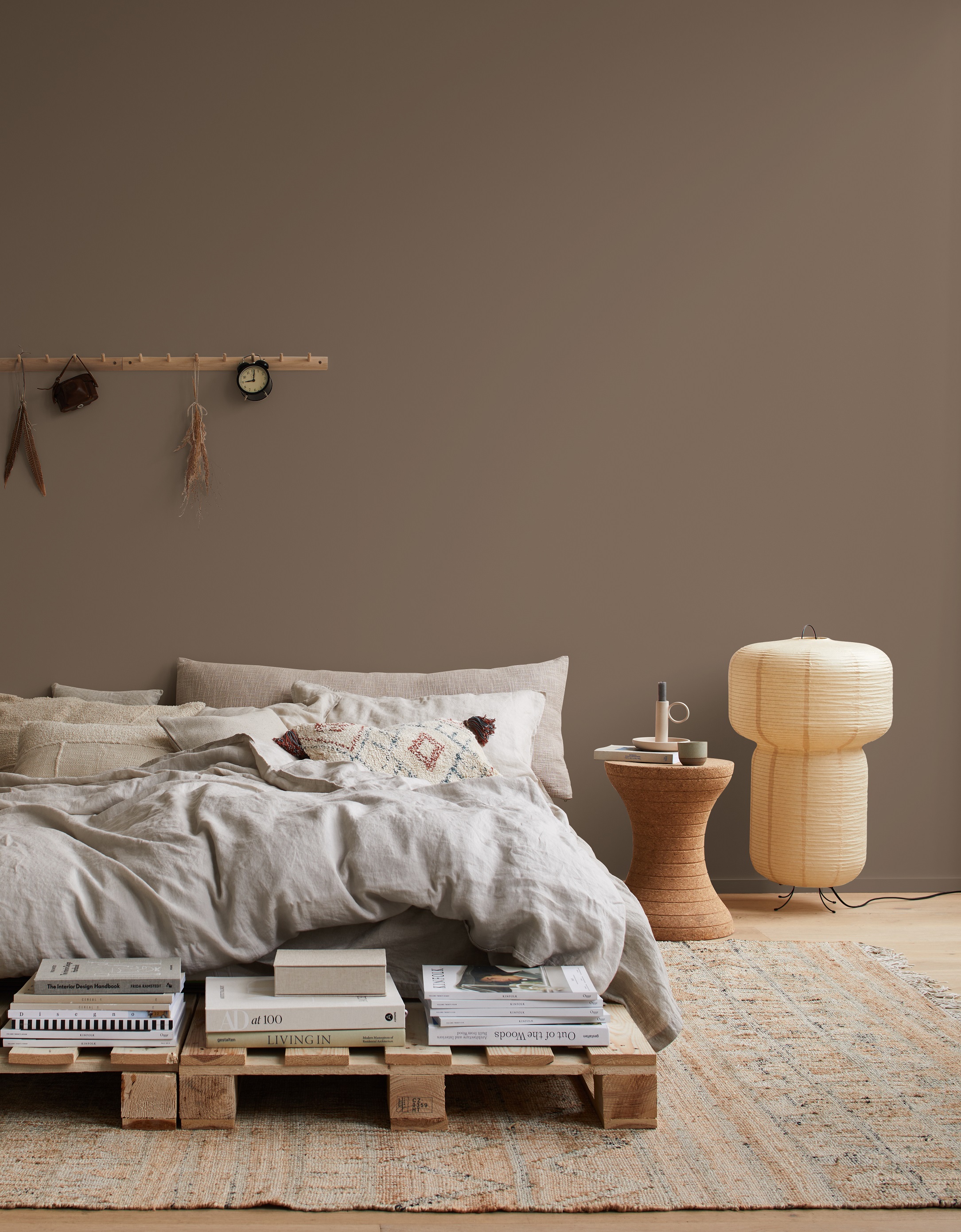 Alpina Pure Farben Nussbraun, 2,5 Liter