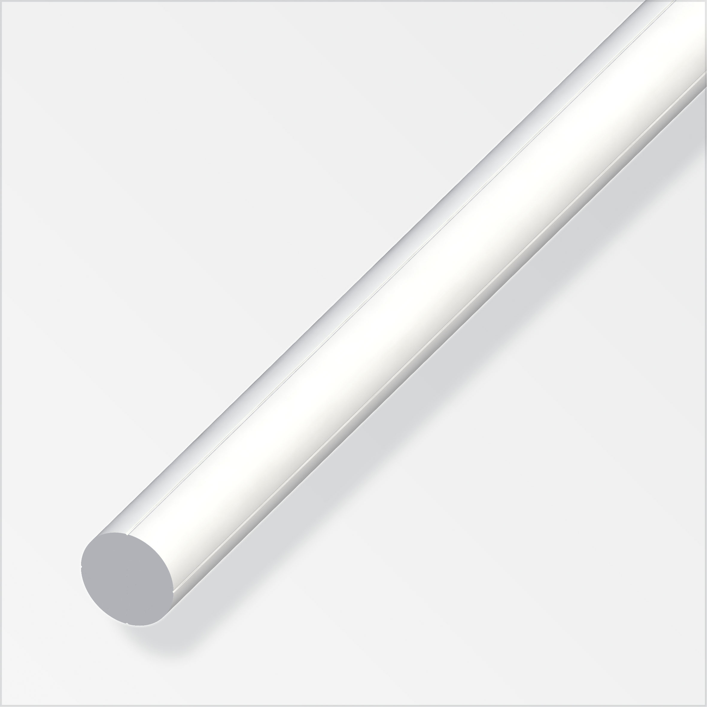 Alfer Rundstange 11,5 mm, weiß