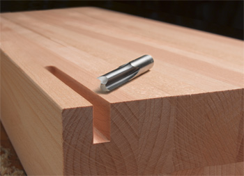 Kwb HSS-Nutfräser, 4 mm