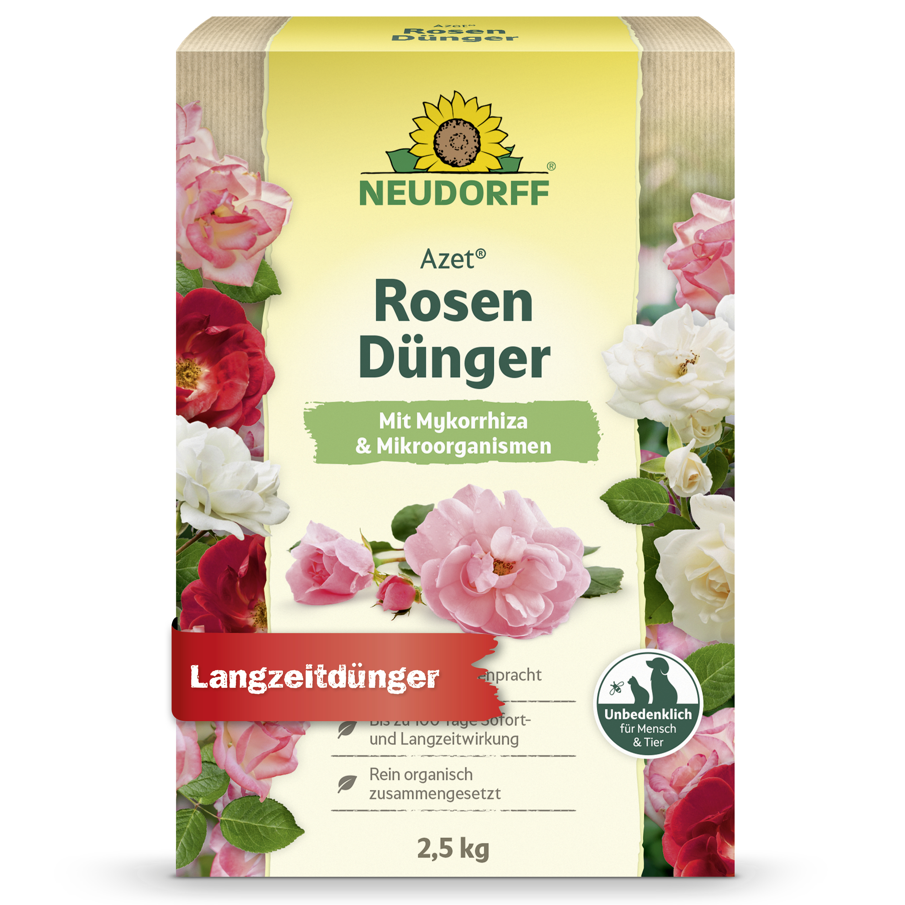 Neudorff Azet RosenDünger, 2,5 kg