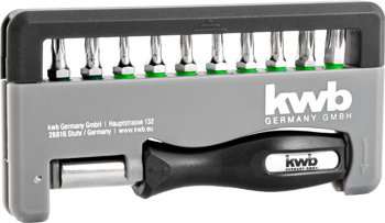 151040-101 Kwb Handy Bit-Box T/TT, 12-tlg.
