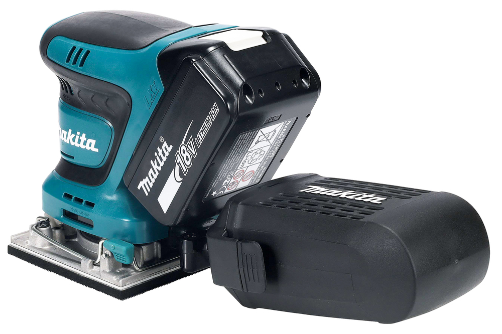 Makita Akku-Schwingschleifer DBO484, 18V (Ohne Akku, ohne Ladegerät)