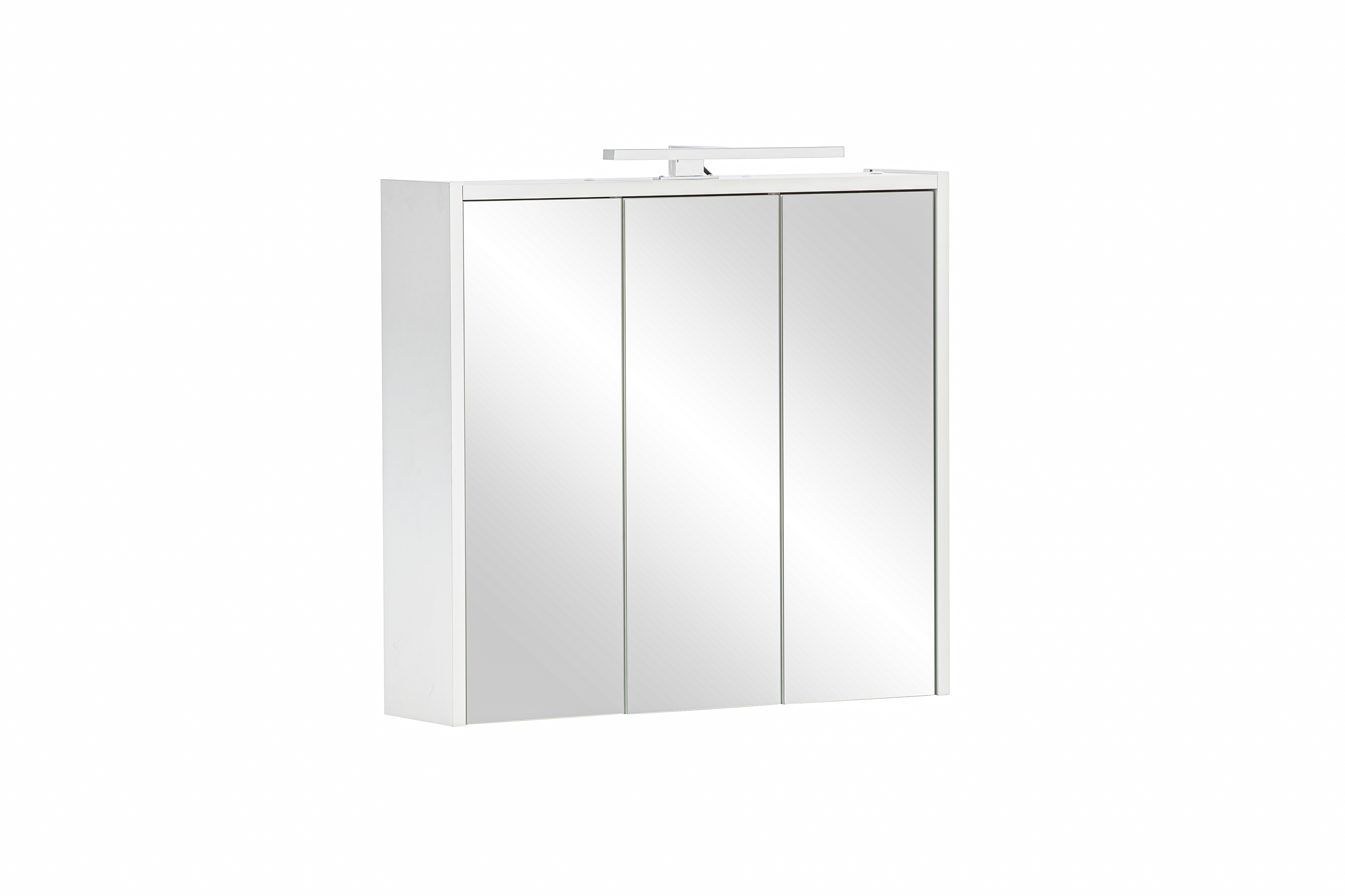 W. Schildmeyer Spiegelschrank 650.L Sasso, mattweiß