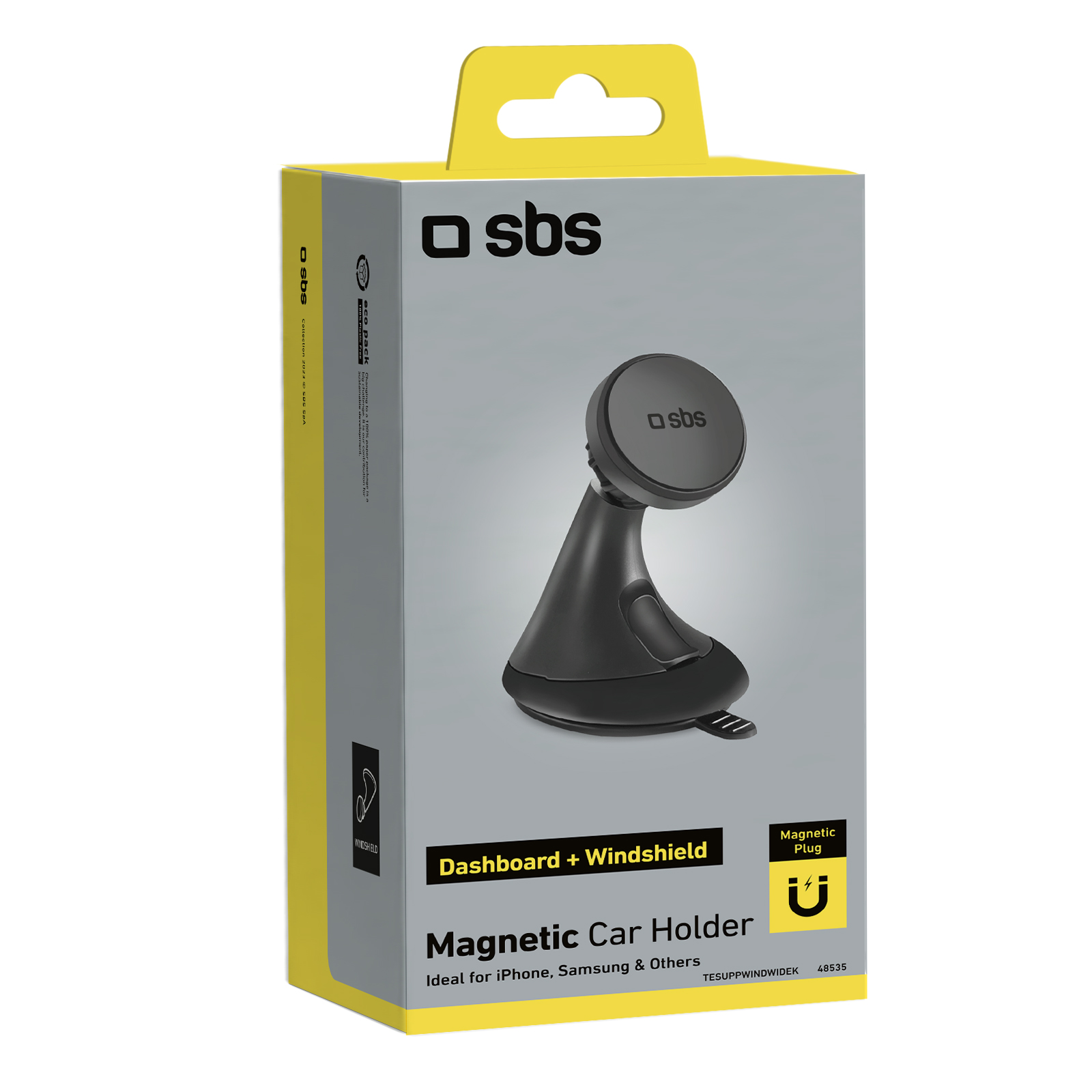SBS Magnetischer Autohalter mit Saugnapf SBS Magnetischer Autohalter mit Saugnapf