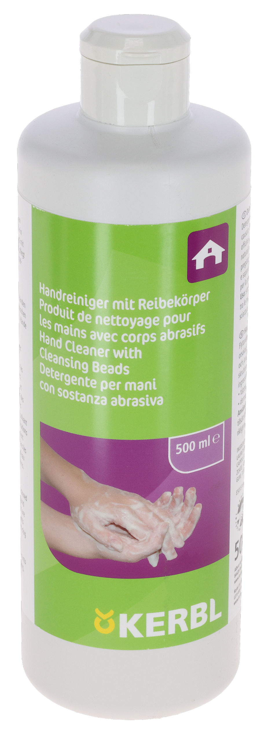 Kerbl Handreiniger mit Reibekörpern aus der Natur, 500 ml