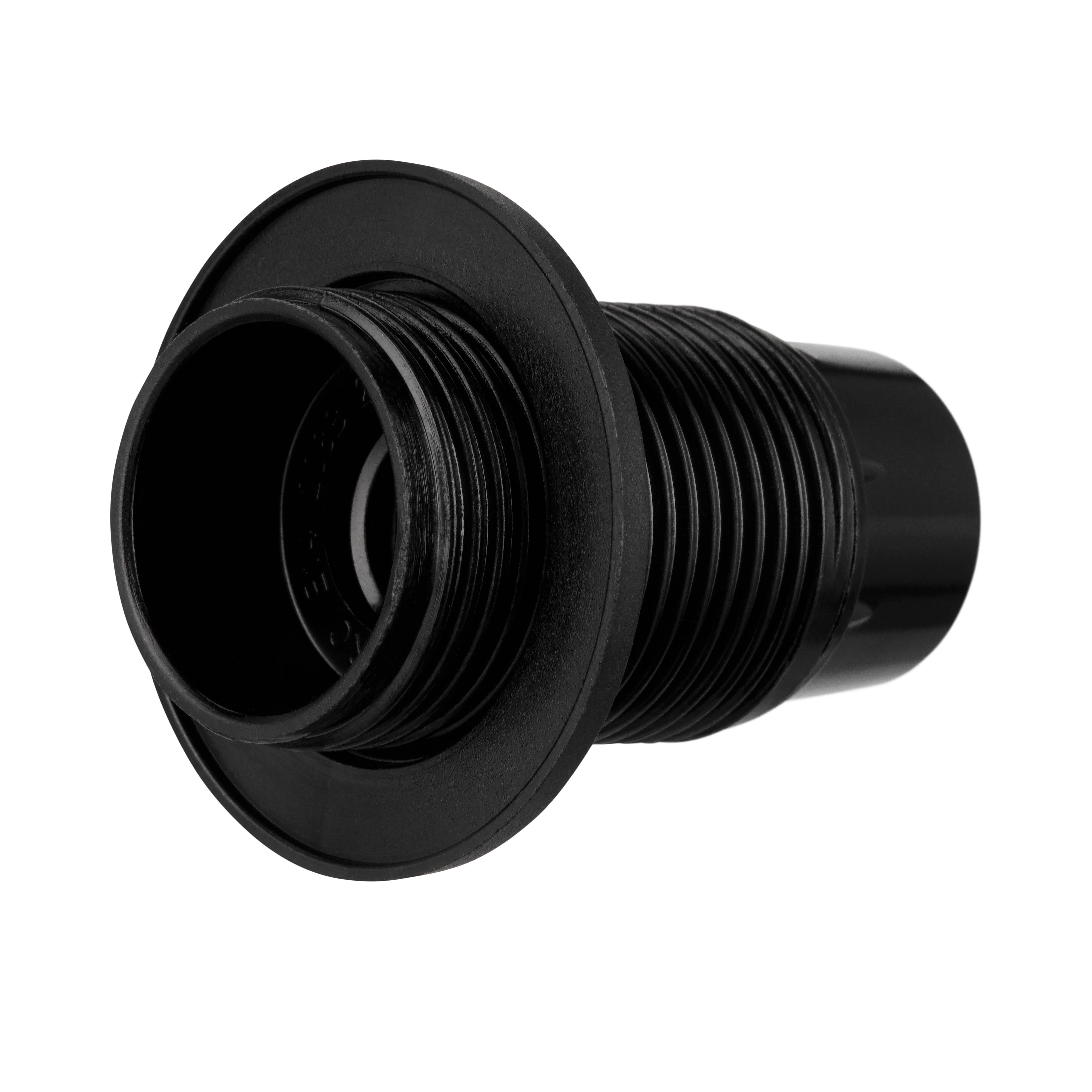 REV Fassung aus Isolierstoff E14 max. 40W, schwarz