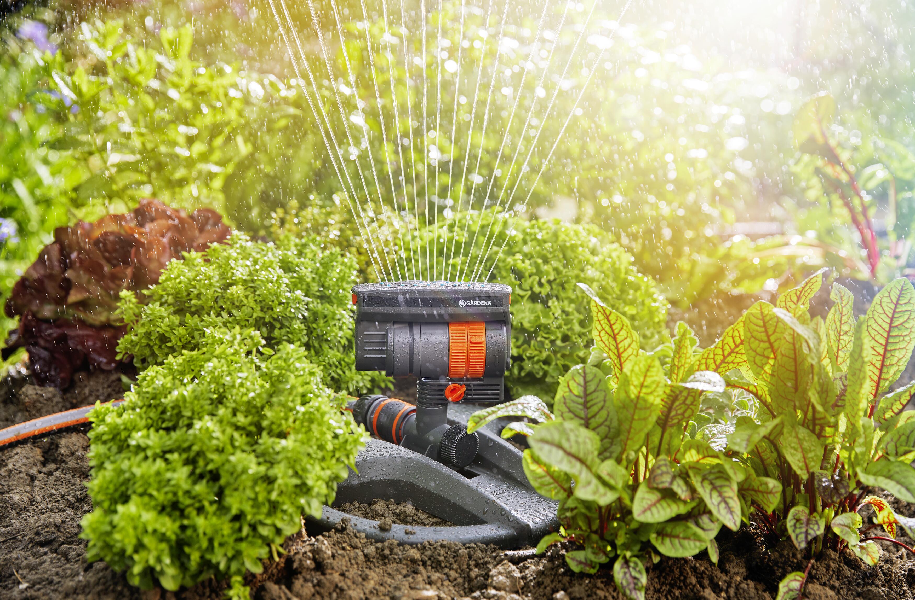 GA120-0506 Gardena Viereckregner Aquazoom Compact