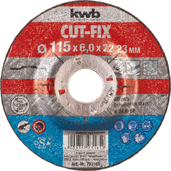 793165-100 Kwb Schruppscheibe 115 x 6 mm