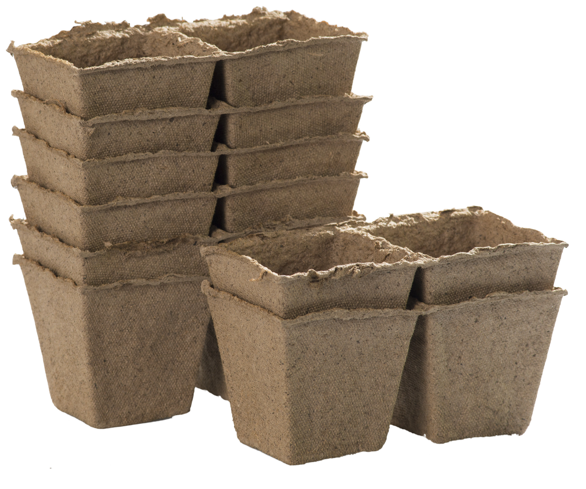 Windhager Anzuchttopf, 6 cm, eckig, 24 Stk/Pkg