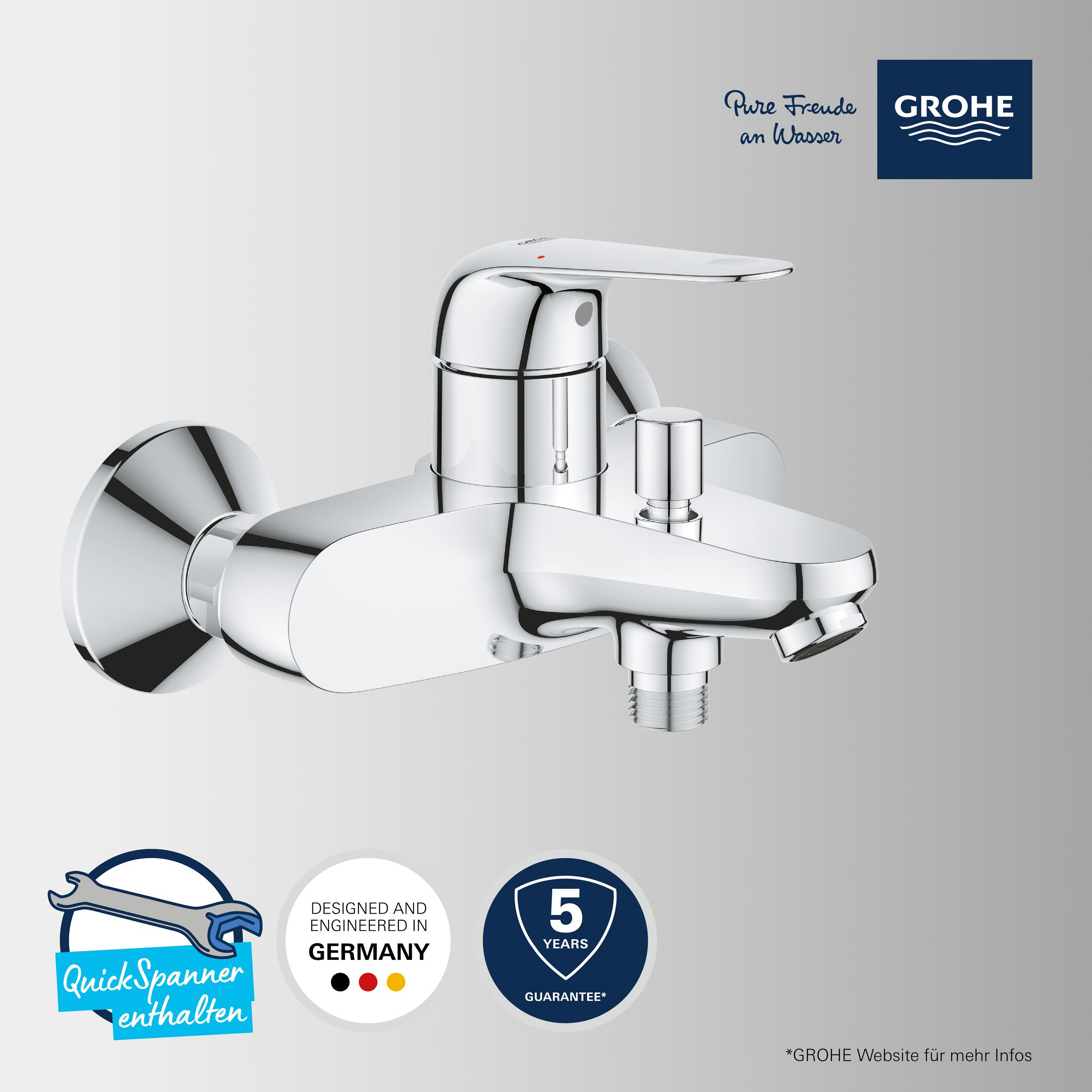 Grohe Swift Einhand-Wannenbatterie, 1/2"