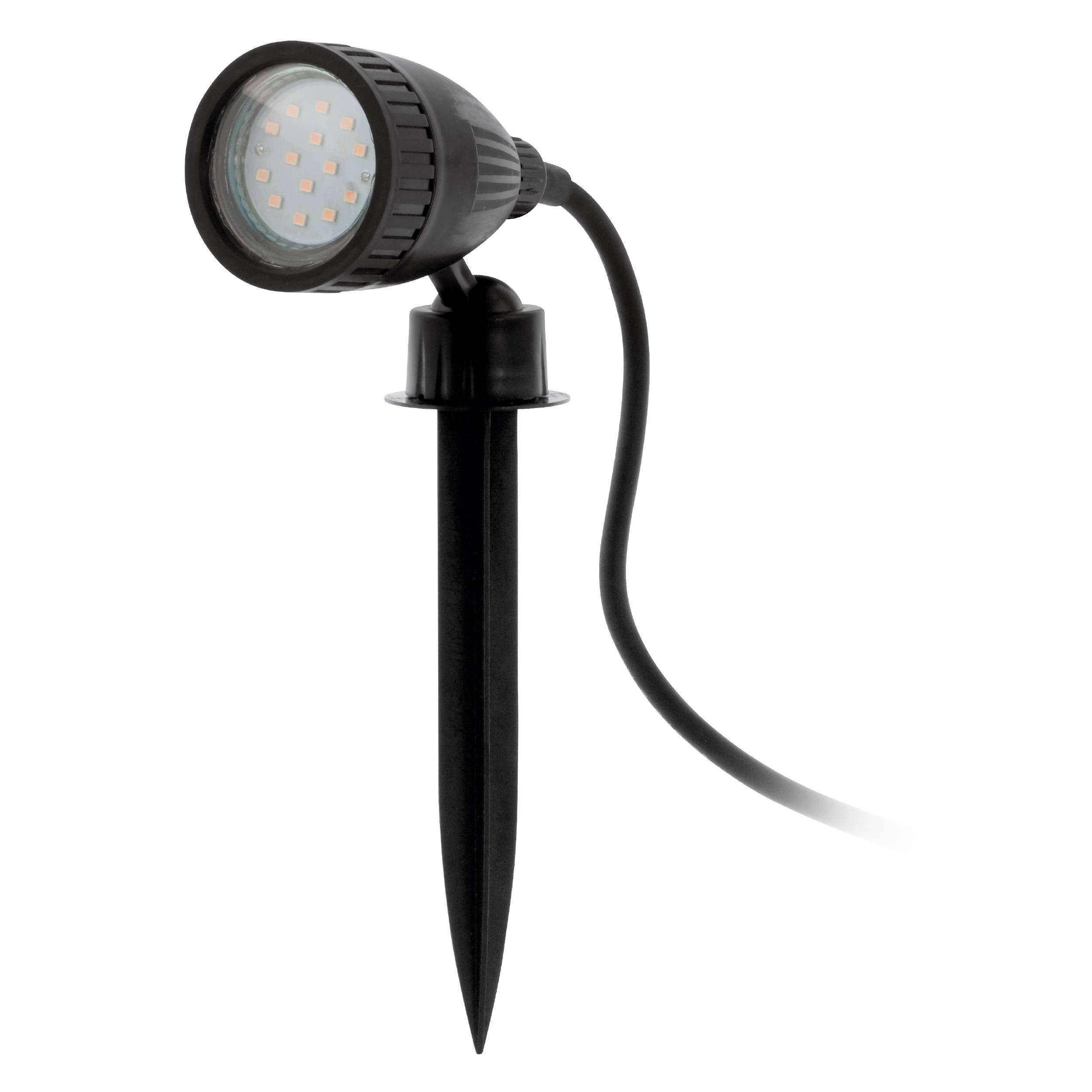 650856 Eglo Erdspieß Außenlampe 1 X3W schwarz