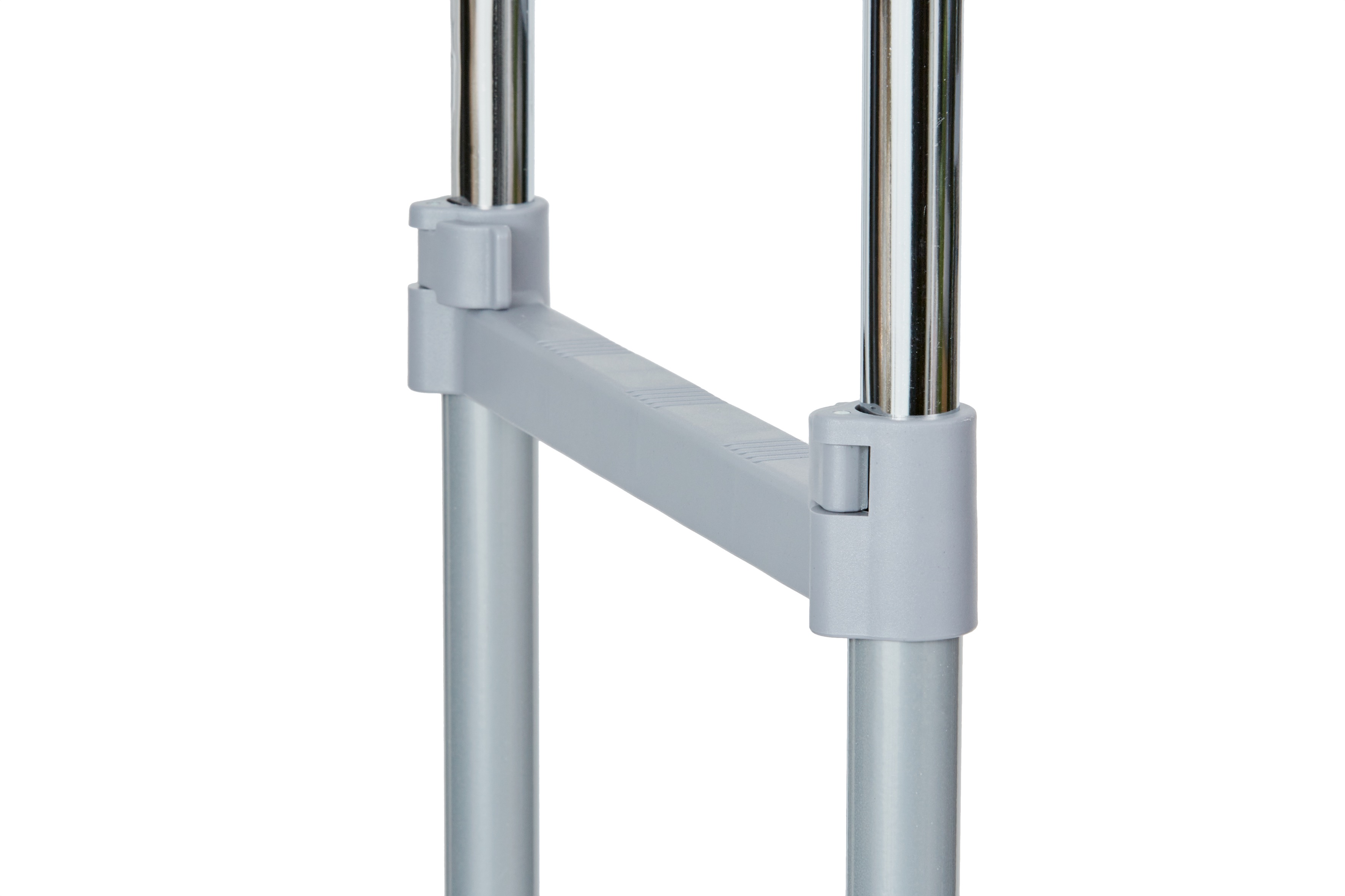 Store It XXL Roll-Kleiderständer, weiß/chrom Store It XXL Roll-Kleiderständer, weiß/chrom