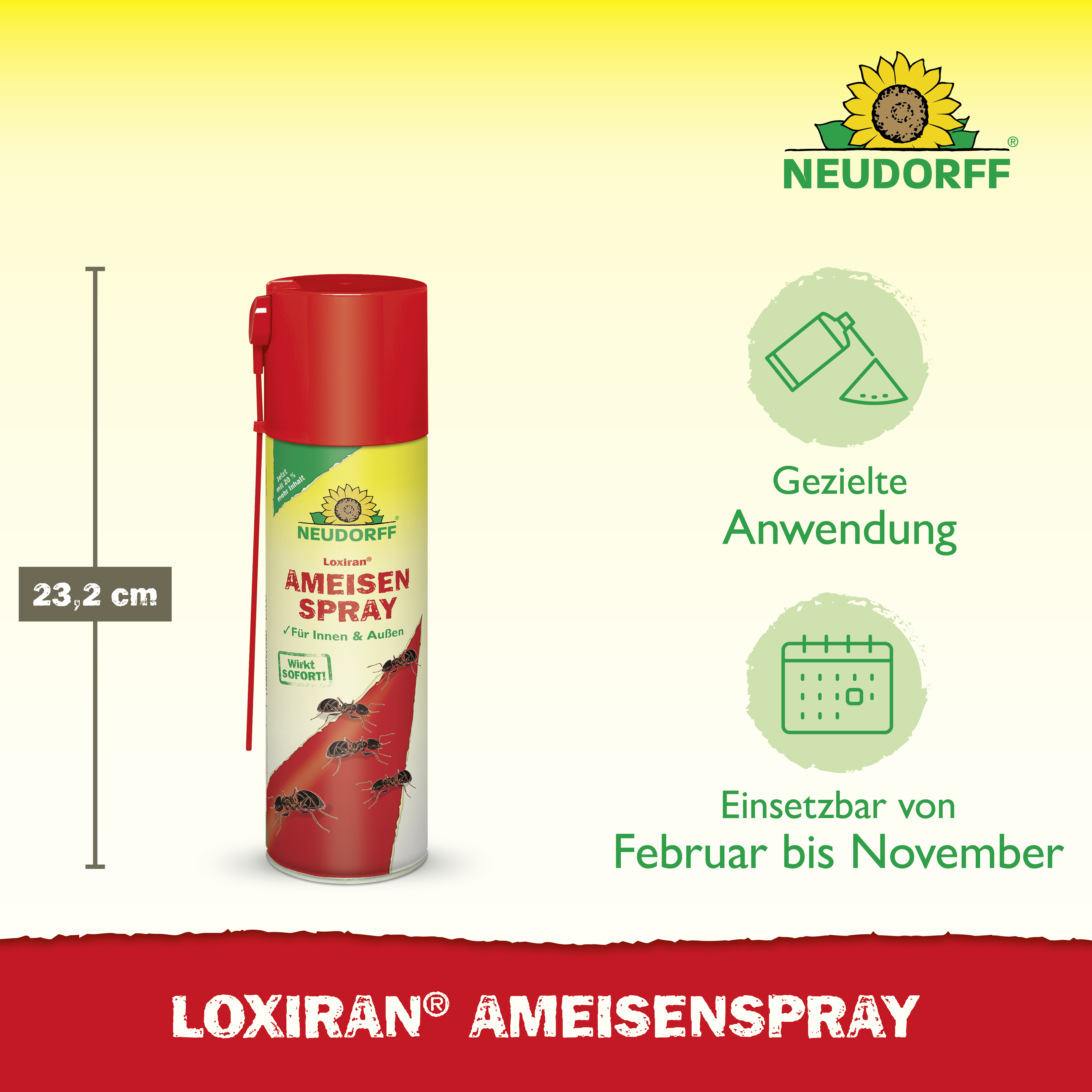 Neudorff Loxiran Ameisenspray, 500 ml