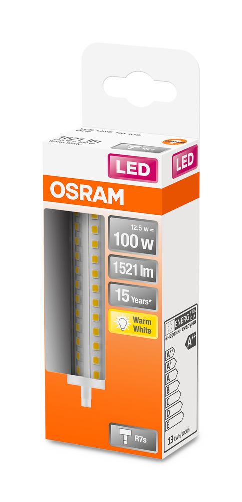 4058075432659_Packaging_image OSRAM LEUCHTMITTEL LED LINE R7S 118.0 MM 100 12.5 W/270