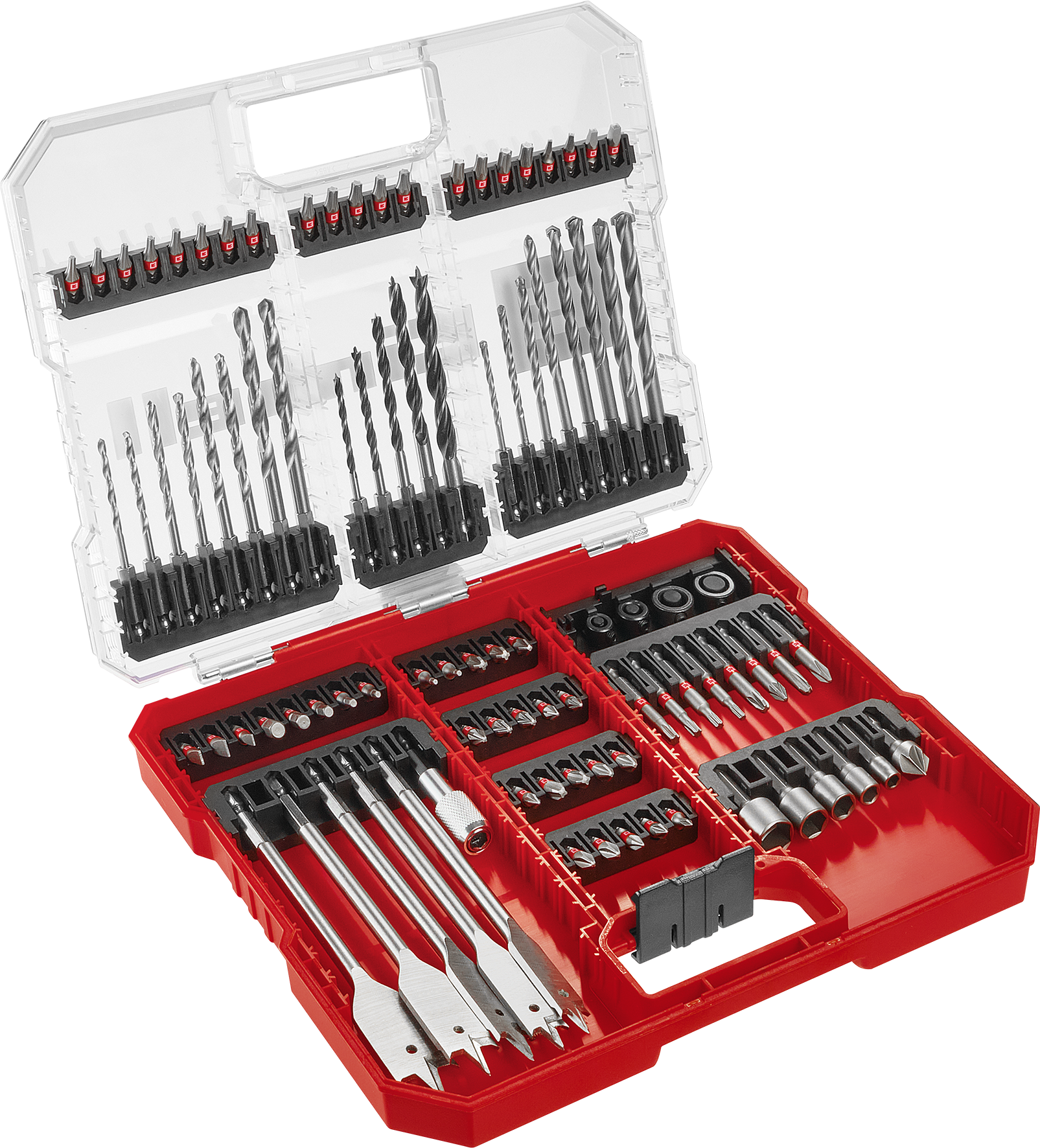 Einhell Bit- und Bohrer-Set, XL-CASE, 95-tlg.