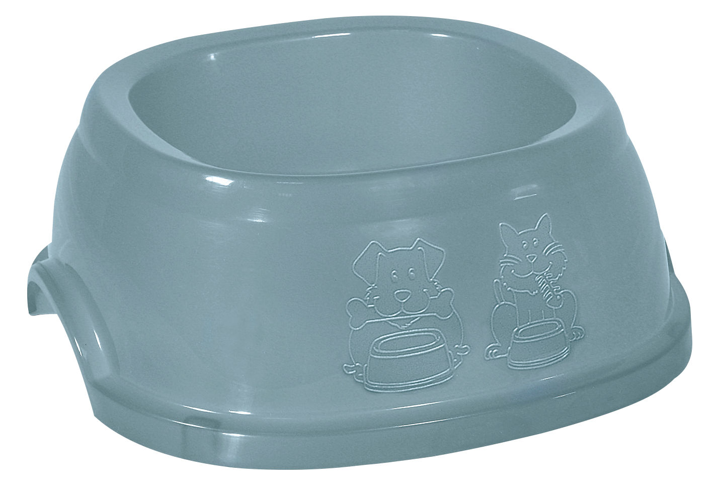 Kerbl Futternapf Kunststoff 2000 ml, farblich sortiert