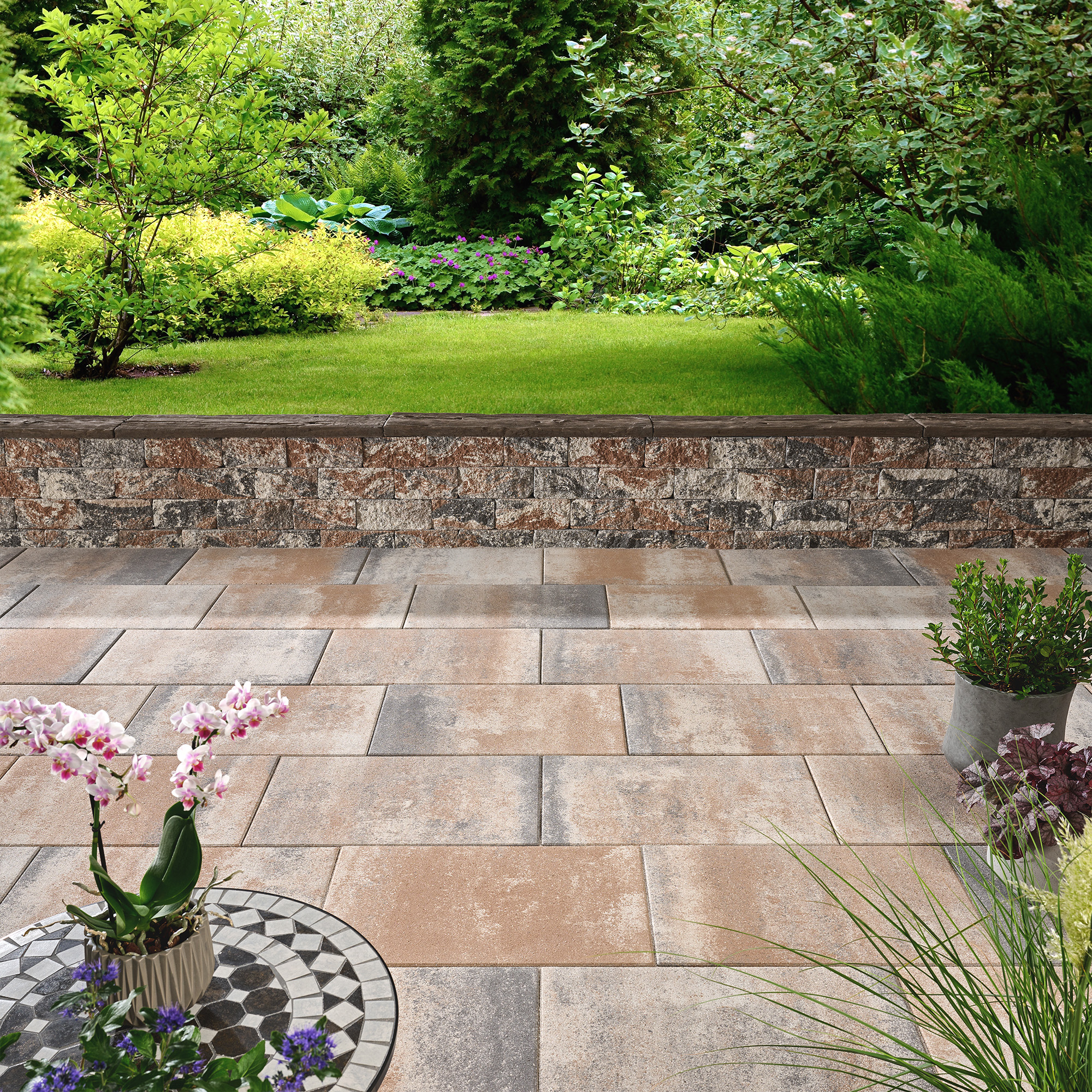 Kann Gartenplatte Bologna 60 x 40 x 5 cm, Juranuanciert, betonglatt Kann Gartenplatte Bologna 60 x 40 x 5 cm, Juranuanciert, betonglatt