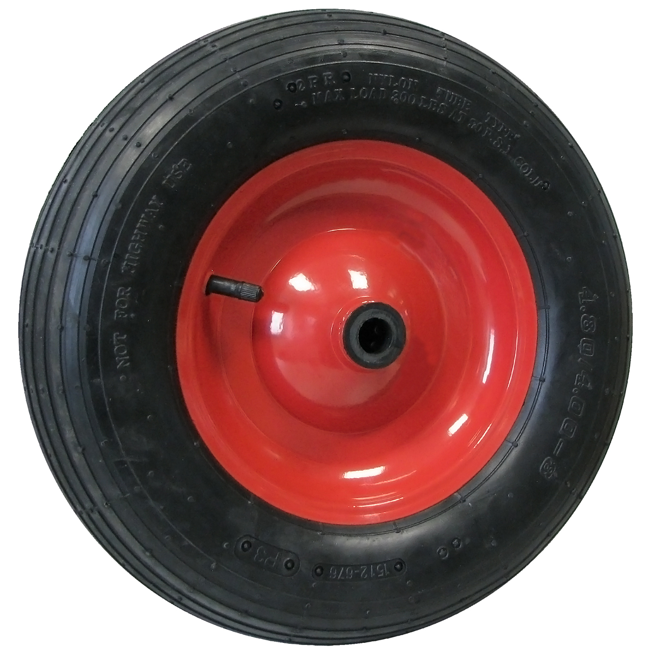 646600 Dörner + Helmer Luftrad 400x100x20 mm, Nabe 88 mm