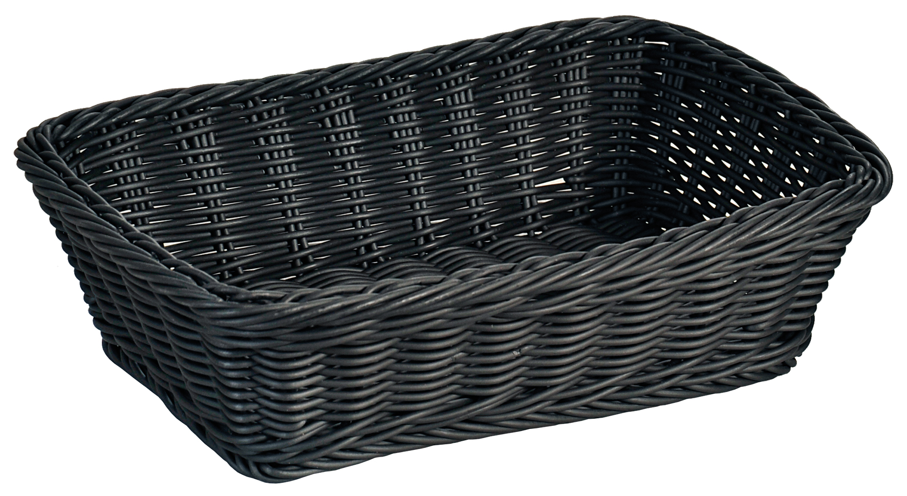 Kesper Brot-Obstkorb, Vollkunststoff, schwarz, oval, 30 x 20 x 8,5 cm Kesper Brot-Obstkorb, Vollkunststoff, schwarz, oval, 30 x 20 x 8,5 cm