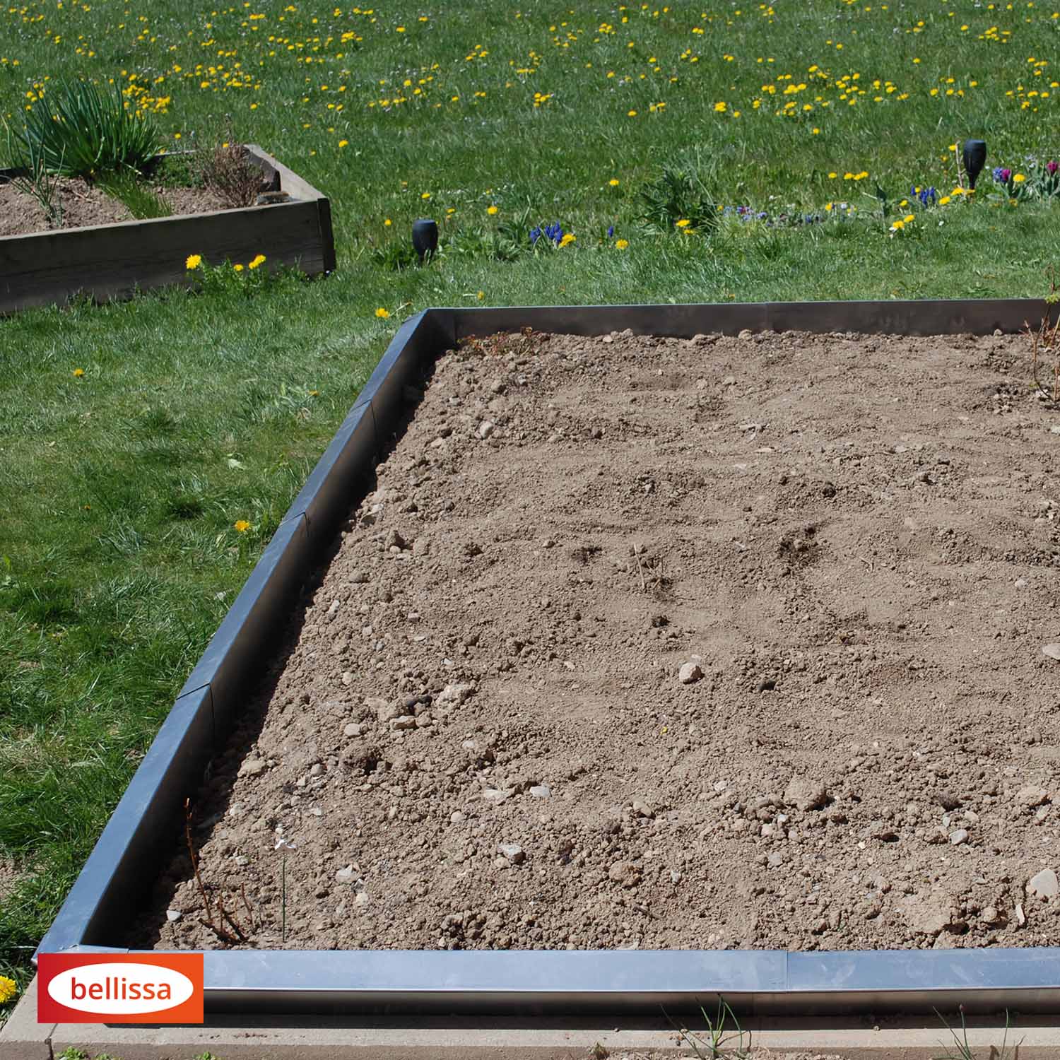 bellissa Schneckenblech Corten, 100 x 20 cm