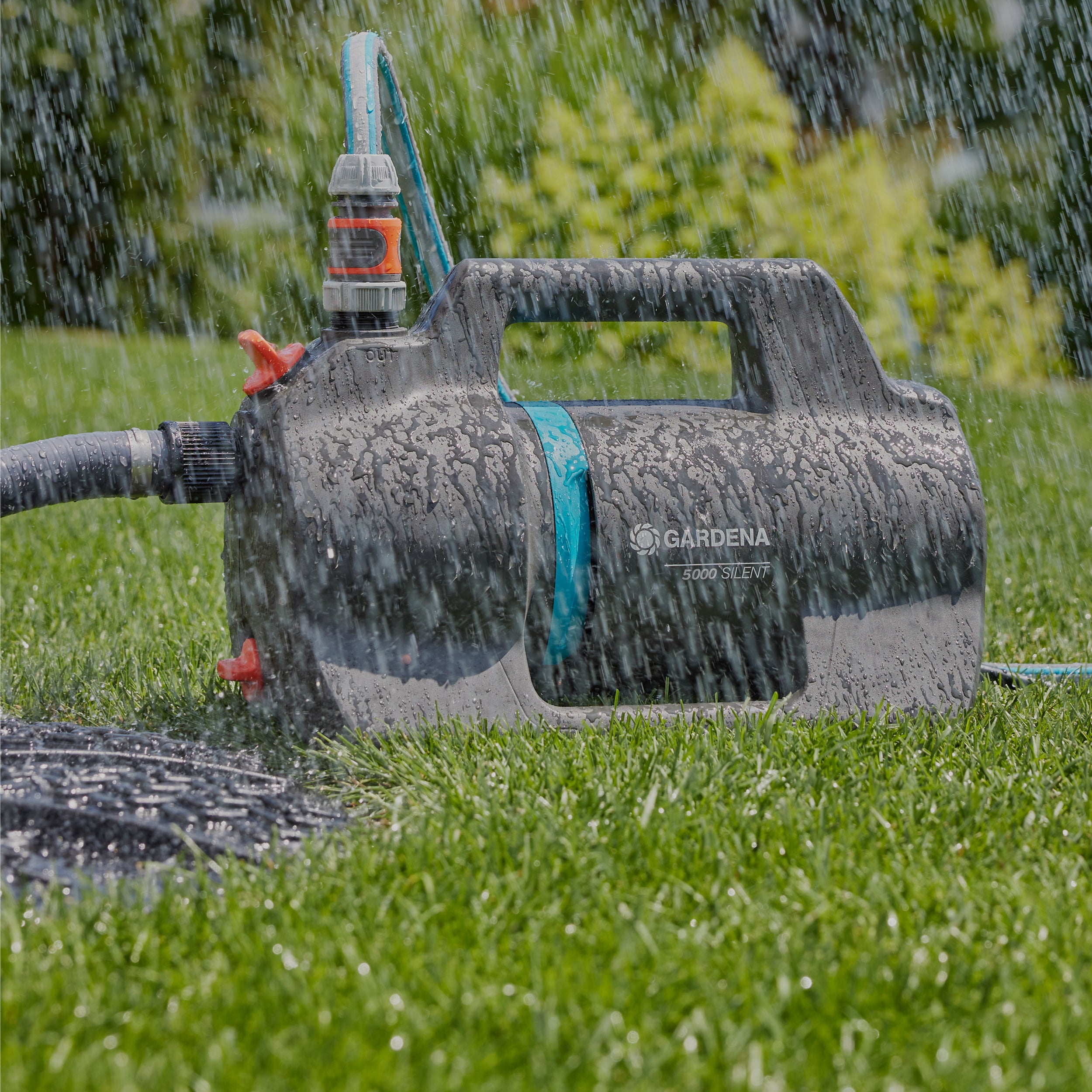 Gardena Gartenpumpe 5000 Silent