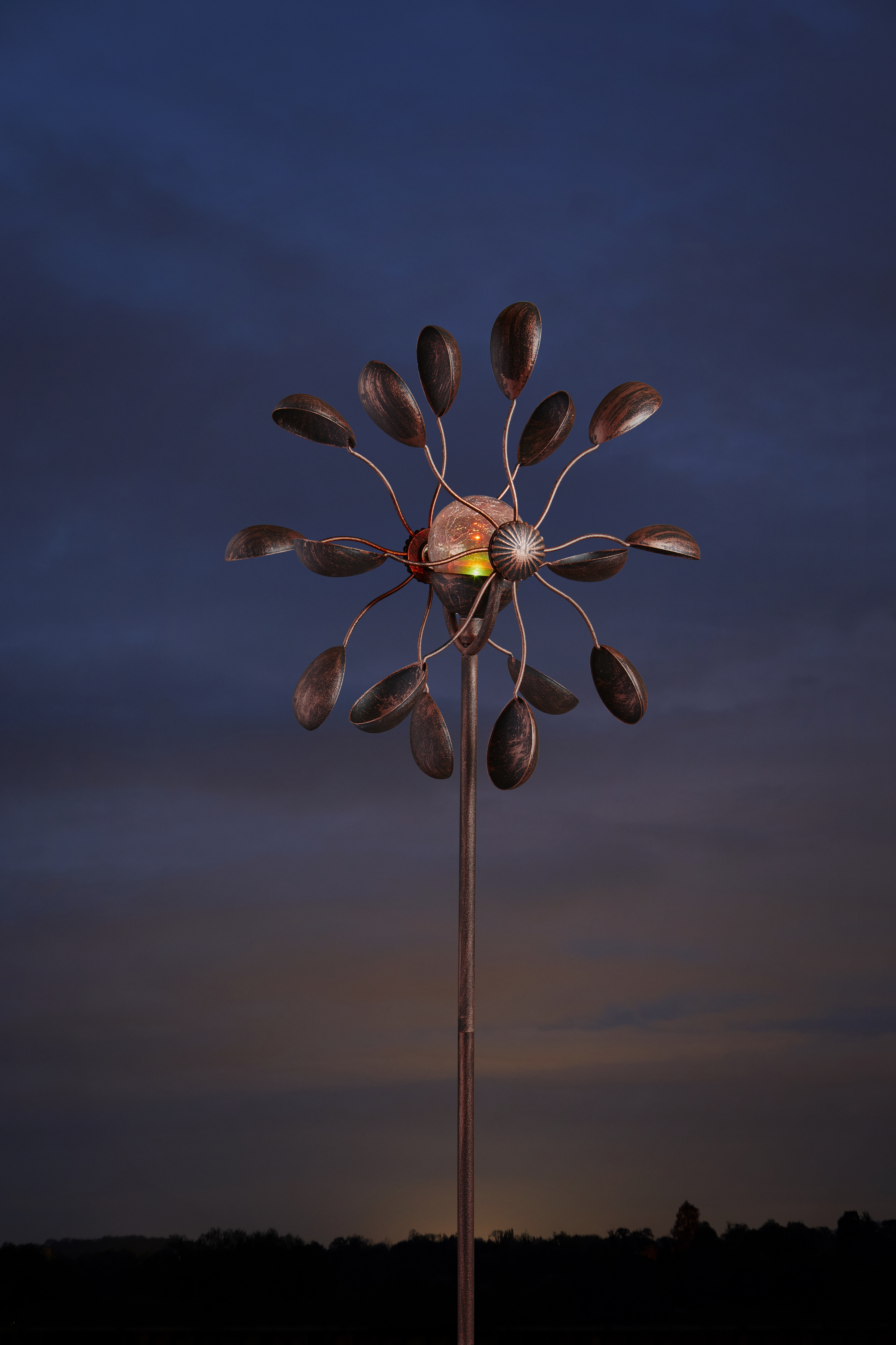 Smart Garden Solar-Windrad Gemini Solarkugel, 130 x 36 cm Smart Garden Solar-Windrad Gemini Solarkugel, 130 x 36 cm