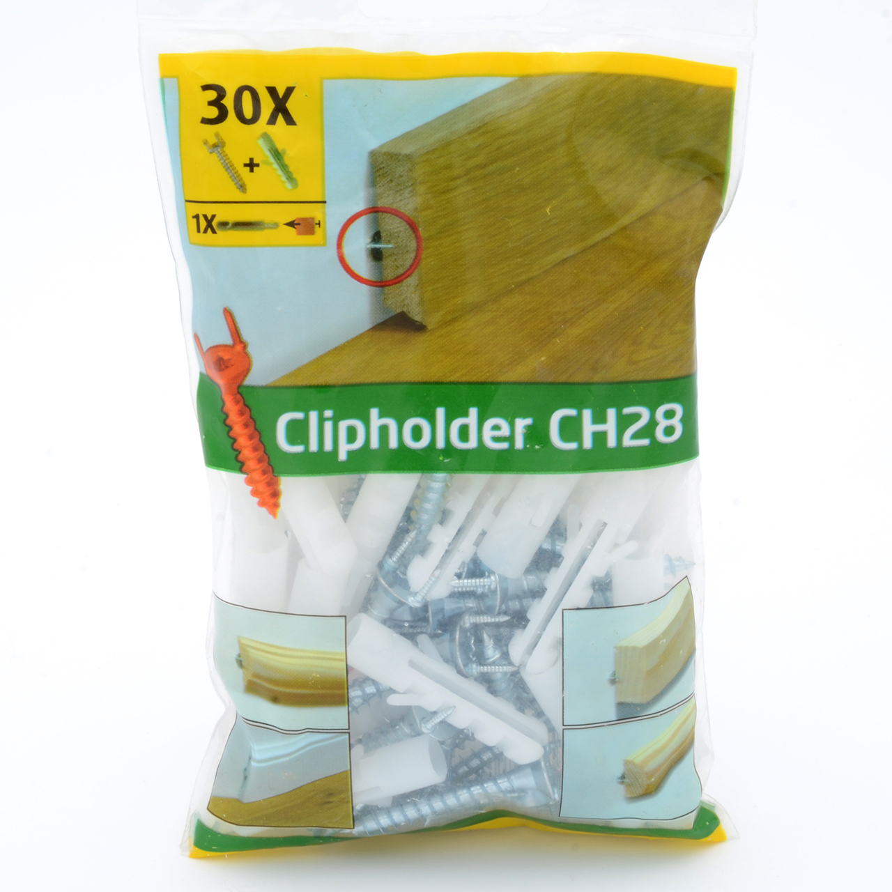544316-CH28-1 Neuhofer Clipholder CH28