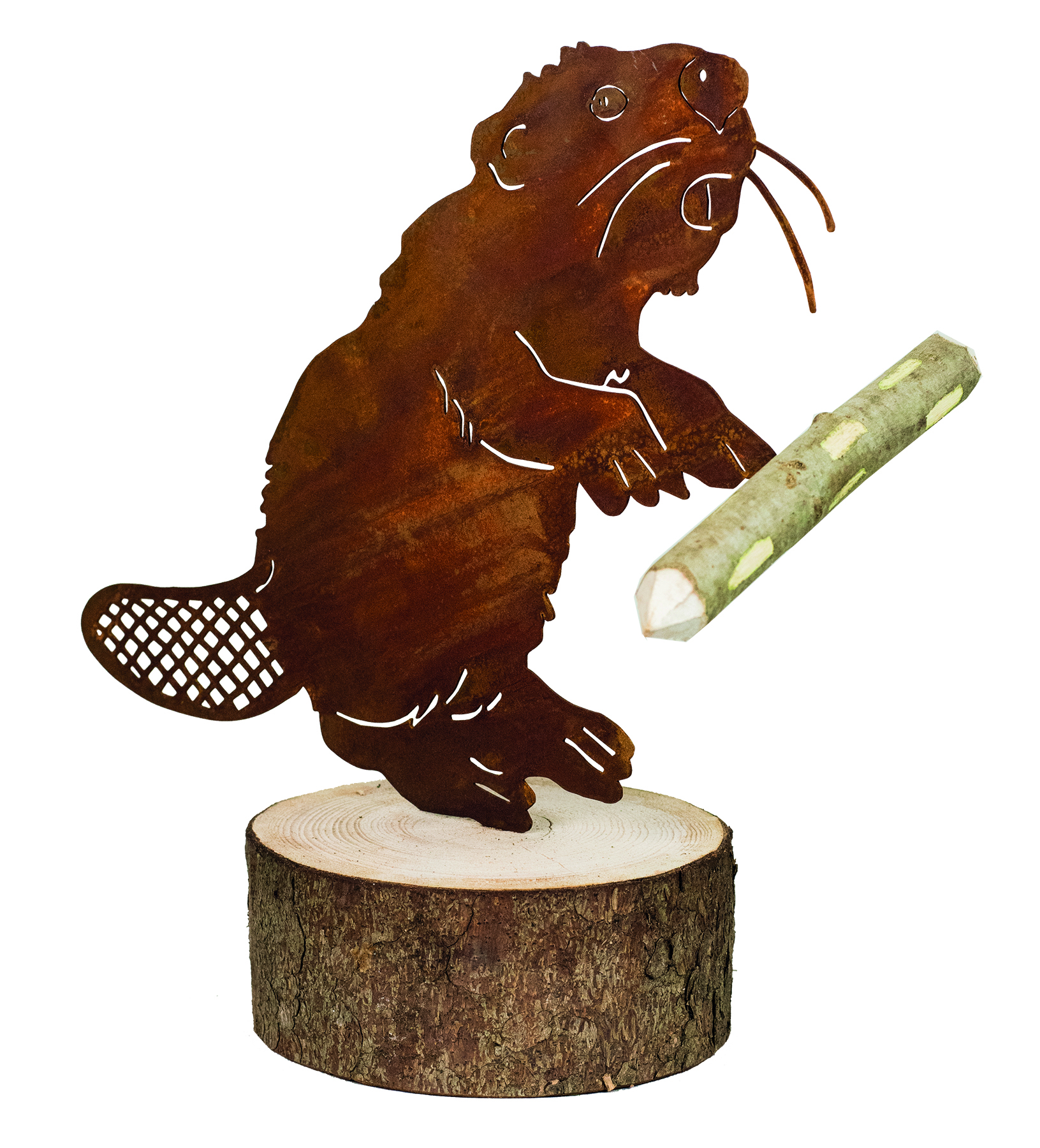 Badeko Biber -Maximilian- auf Holzfuß